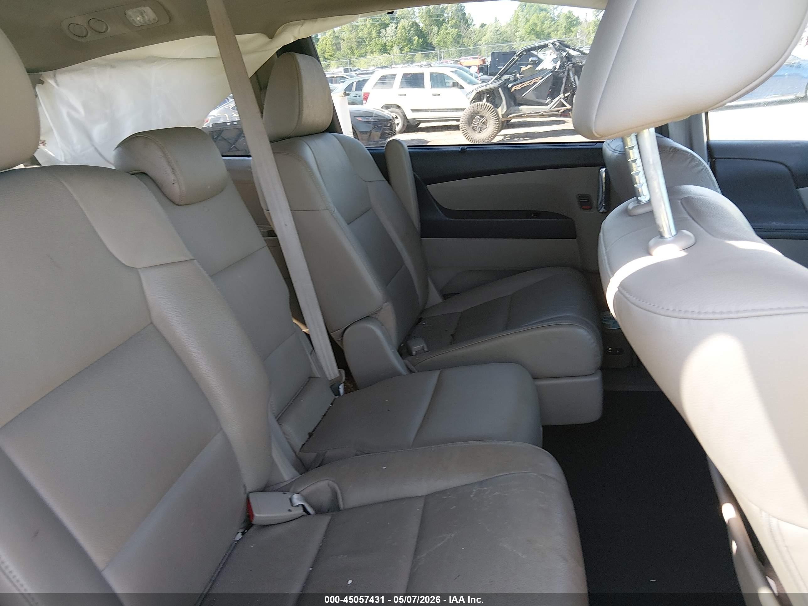 2015 Honda Odyssey Ex-l Burgundy vin: 5FNRL5H6XFB100928