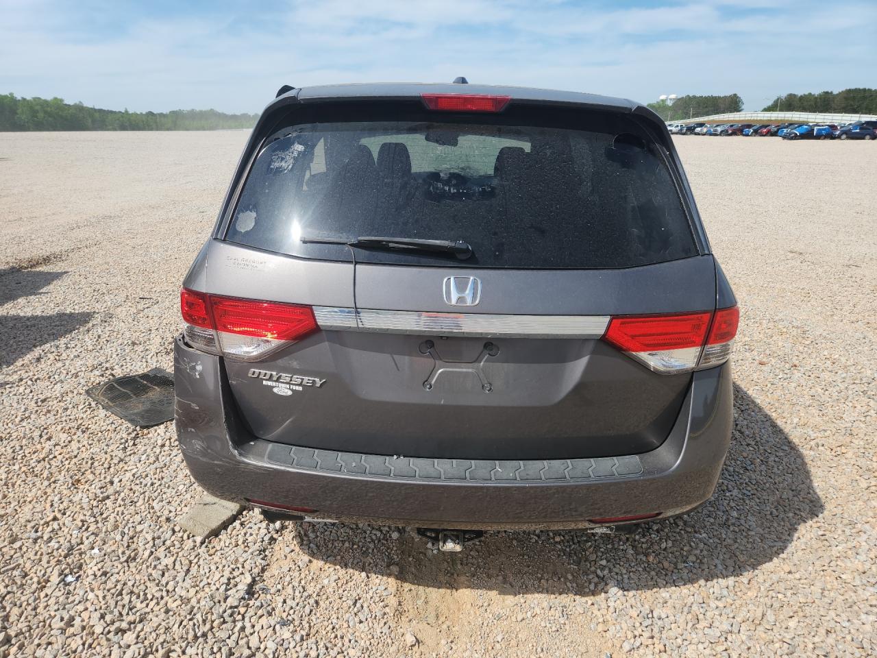 2015 Honda Odyssey Exl Серый vin: 5FNRL5H6XFB109726
