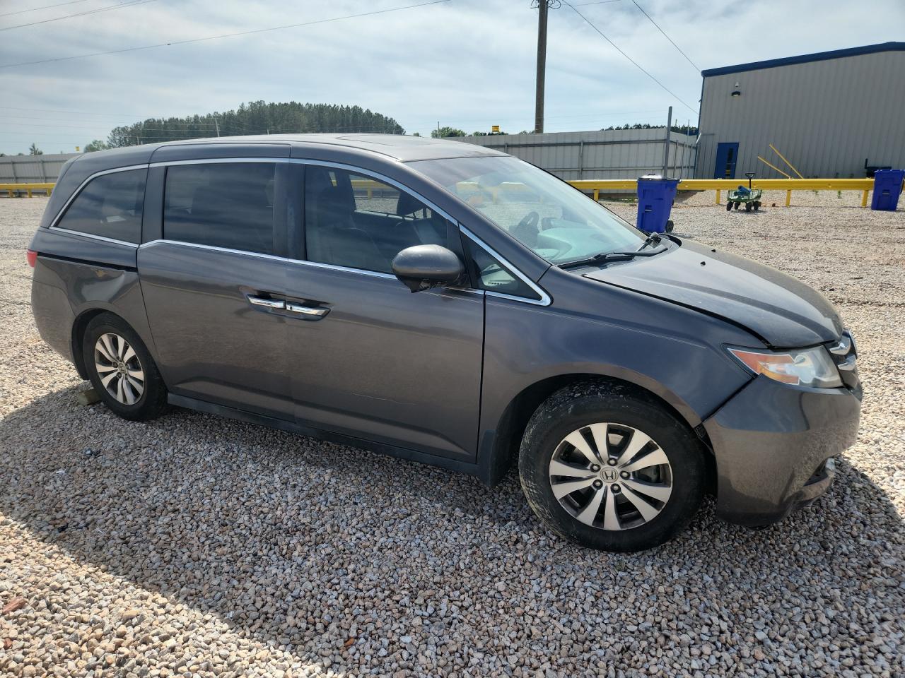 2015 Honda Odyssey Exl Серый vin: 5FNRL5H6XFB109726