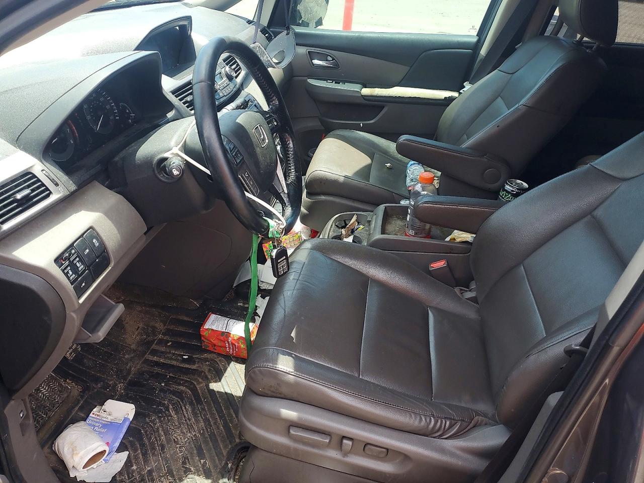 2015 Honda Odyssey Exl Brown vin: 5FNRL5H6XFB131368