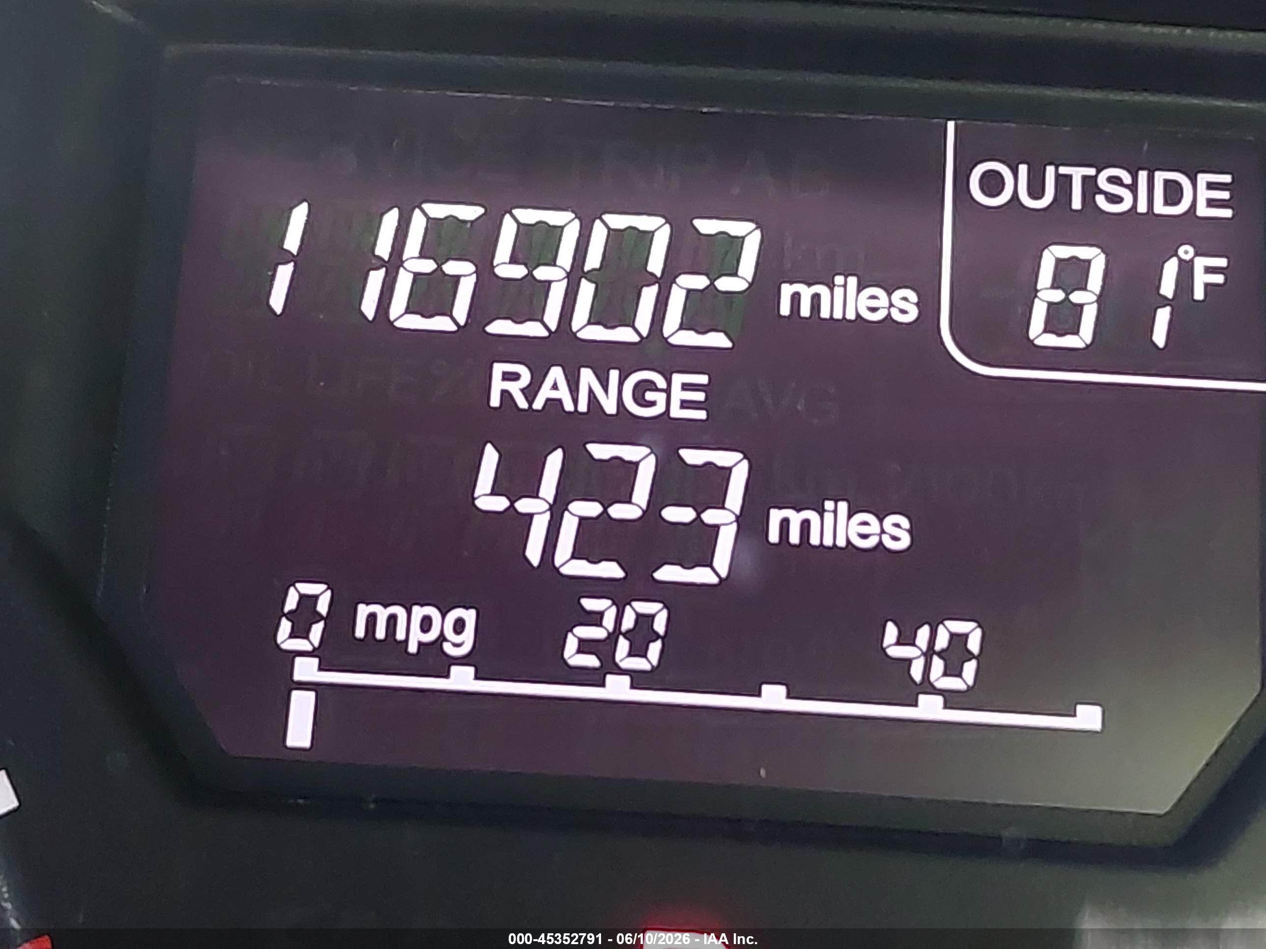 2016 Honda Odyssey Ex-l Серый vin: 5FNRL5H6XGB089365