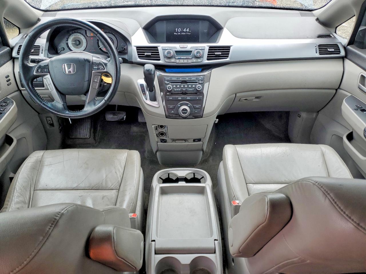 2011 Honda Odyssey Touring Gray vin: 5FNRL5H90BB042297