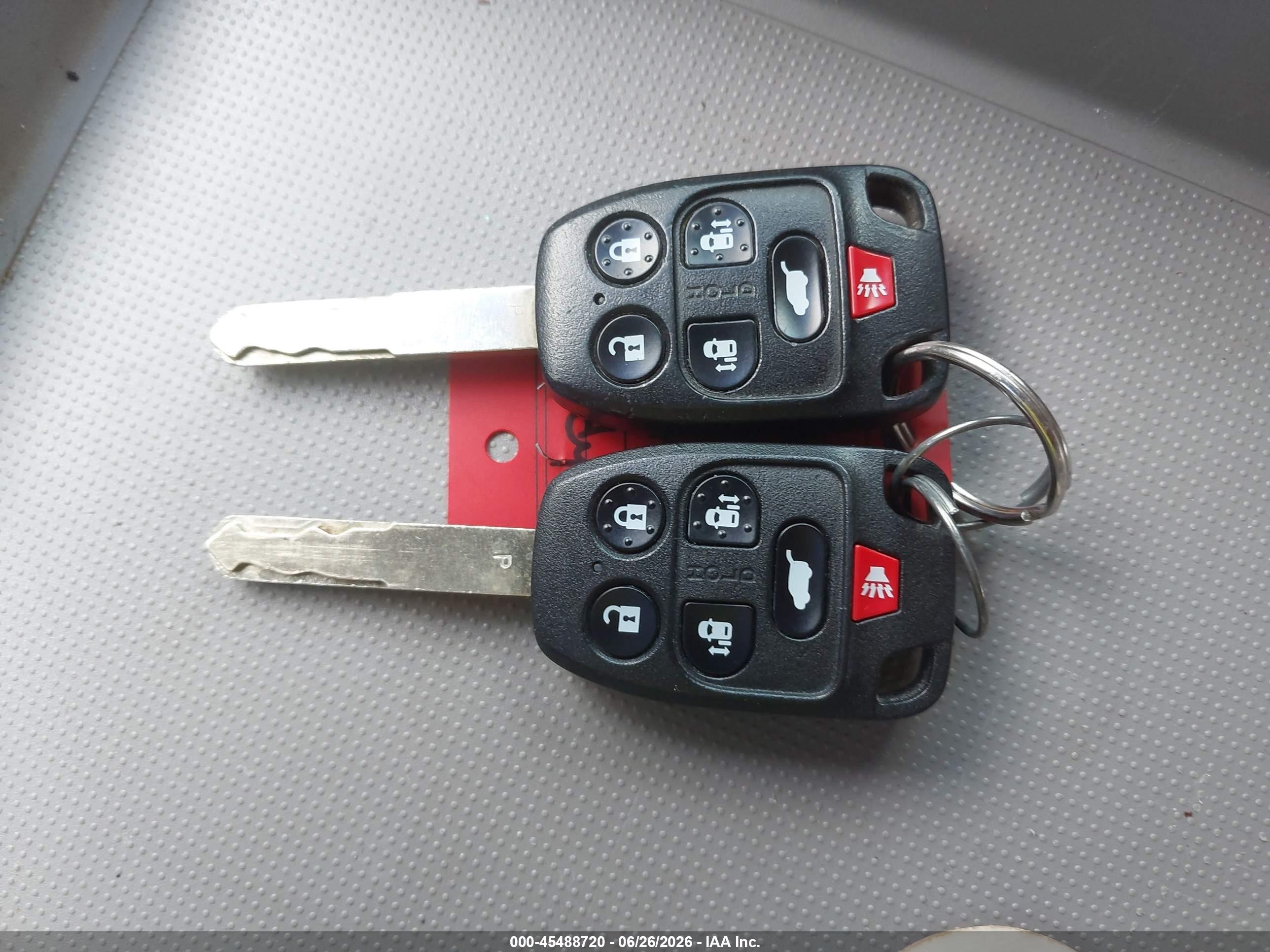 2011 Honda Odyssey Touring/touring Elite Серый vin: 5FNRL5H90BB074215