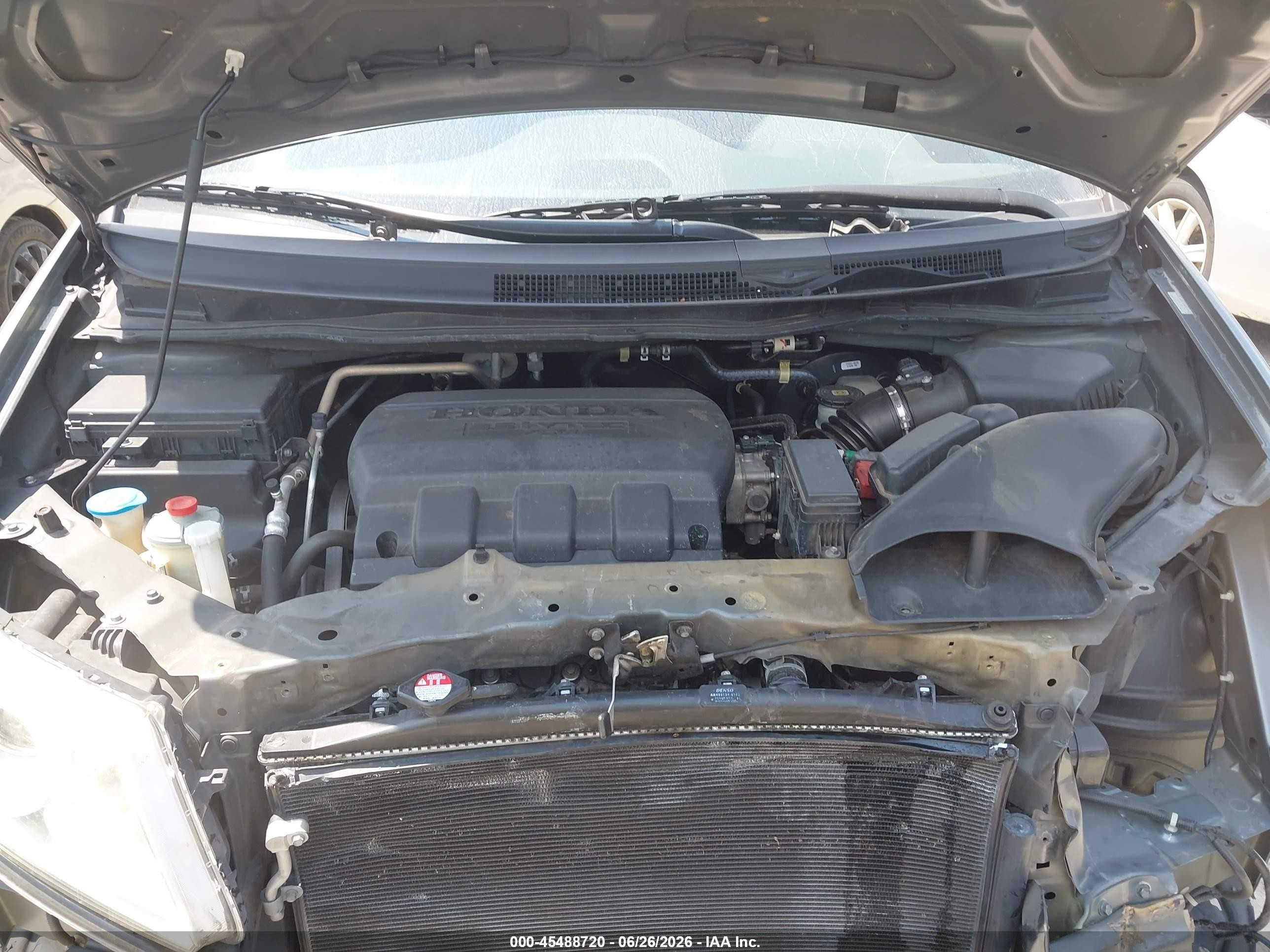 2011 Honda Odyssey Touring/touring Elite Серый vin: 5FNRL5H90BB074215