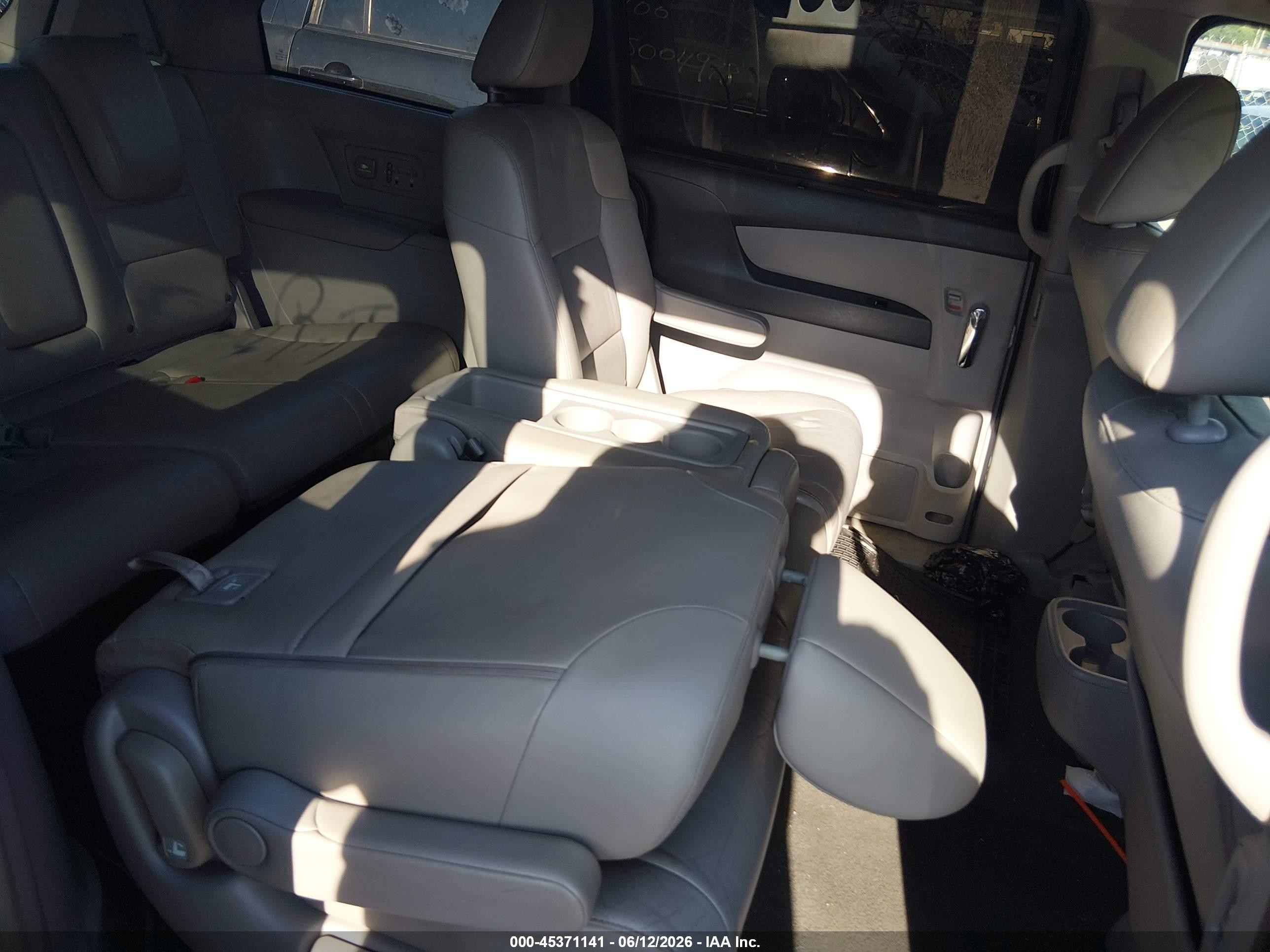 2012 Honda Odyssey Touring/touring Elite Black vin: 5FNRL5H90CB014372