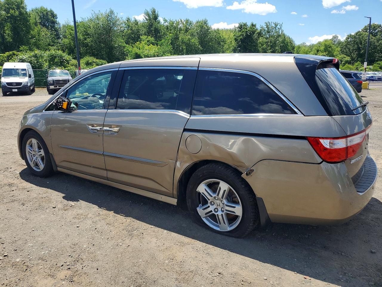 2012 Honda Odyssey Touring Gold vin: 5FNRL5H90CB029082