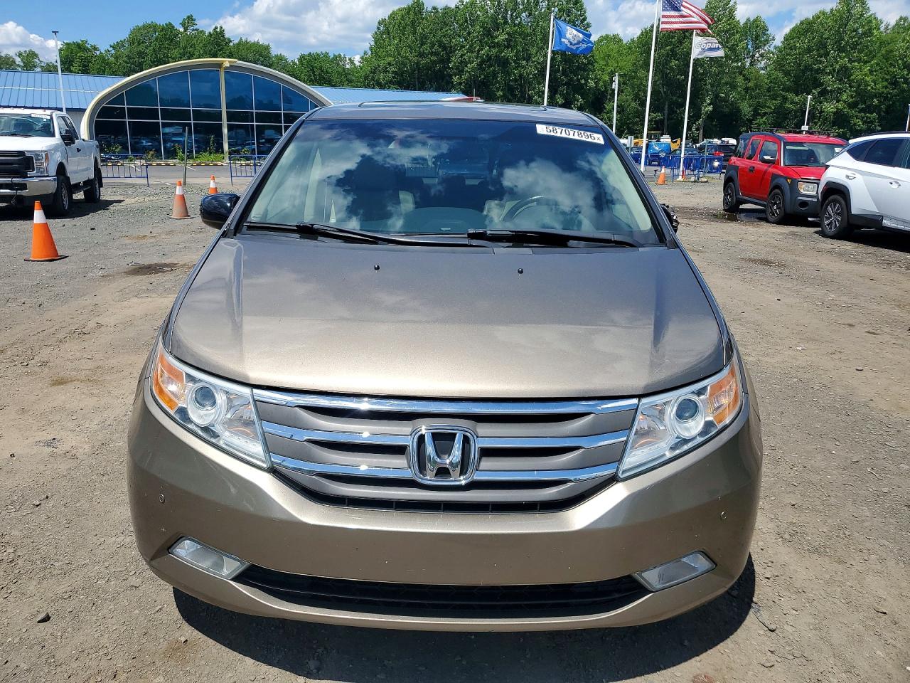 2012 Honda Odyssey Touring Gold vin: 5FNRL5H90CB029082