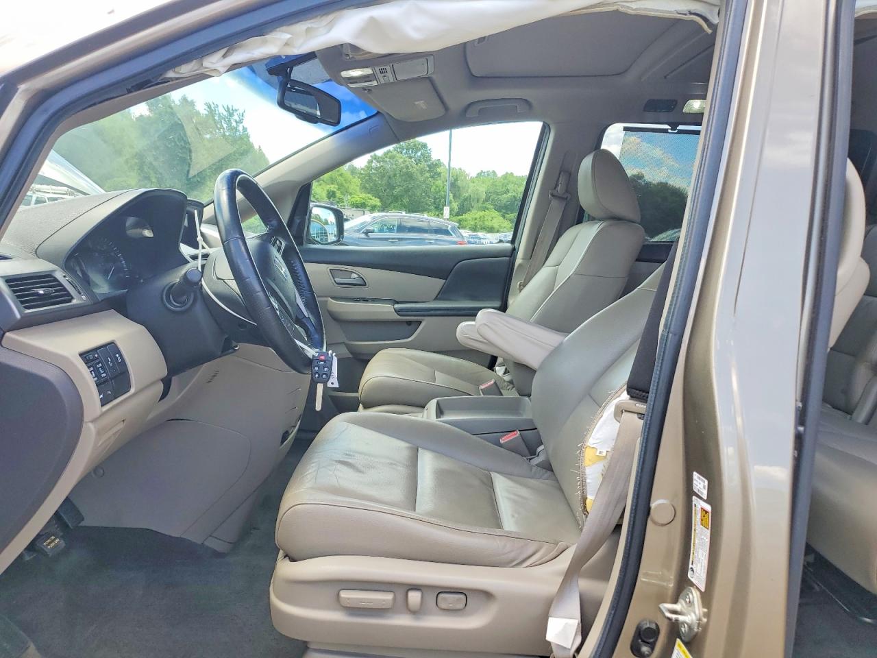 2012 Honda Odyssey Touring Gold vin: 5FNRL5H90CB029082