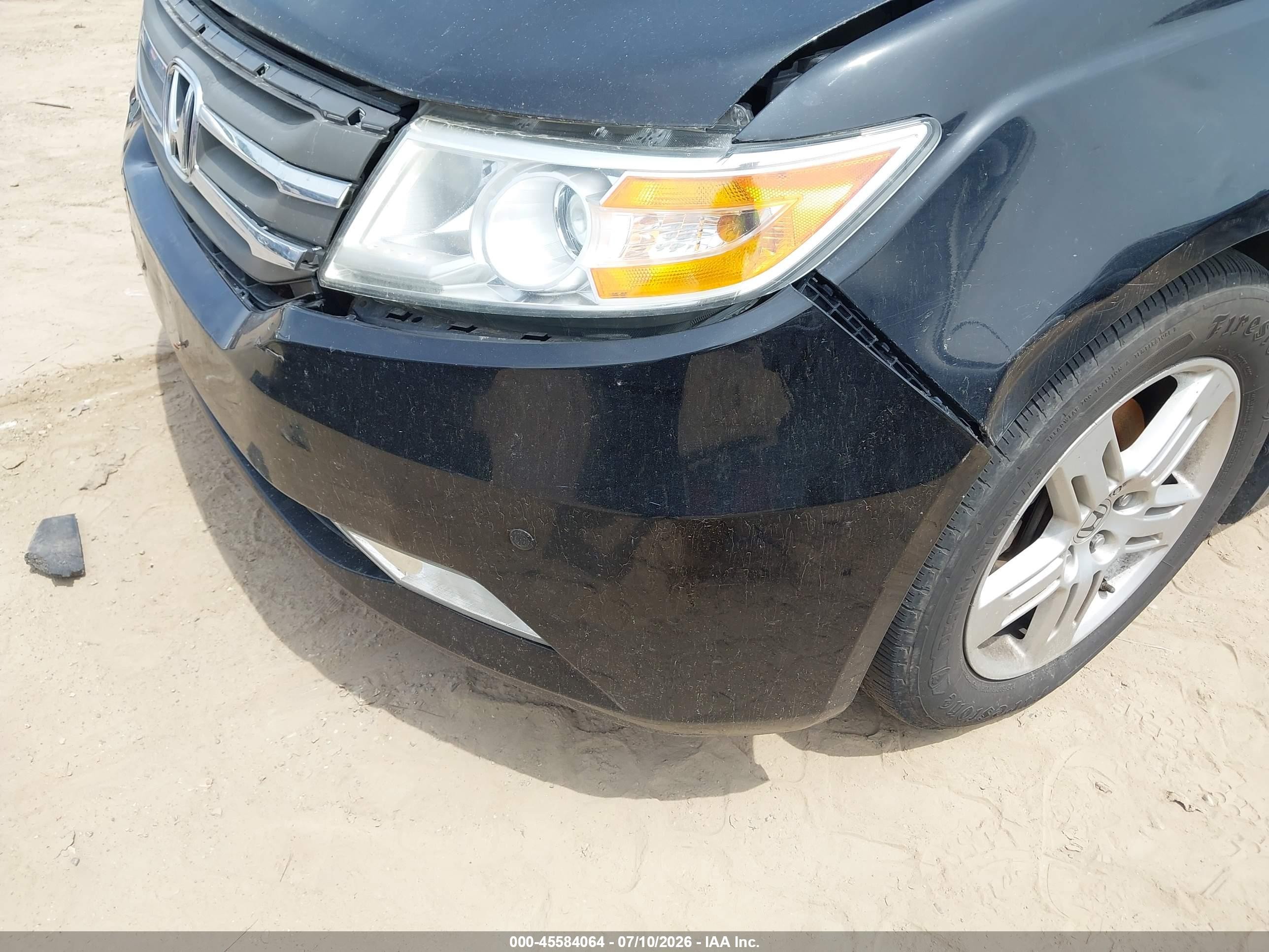 2012 Honda Odyssey Touring/touring Elite Black vin: 5FNRL5H90CB104489