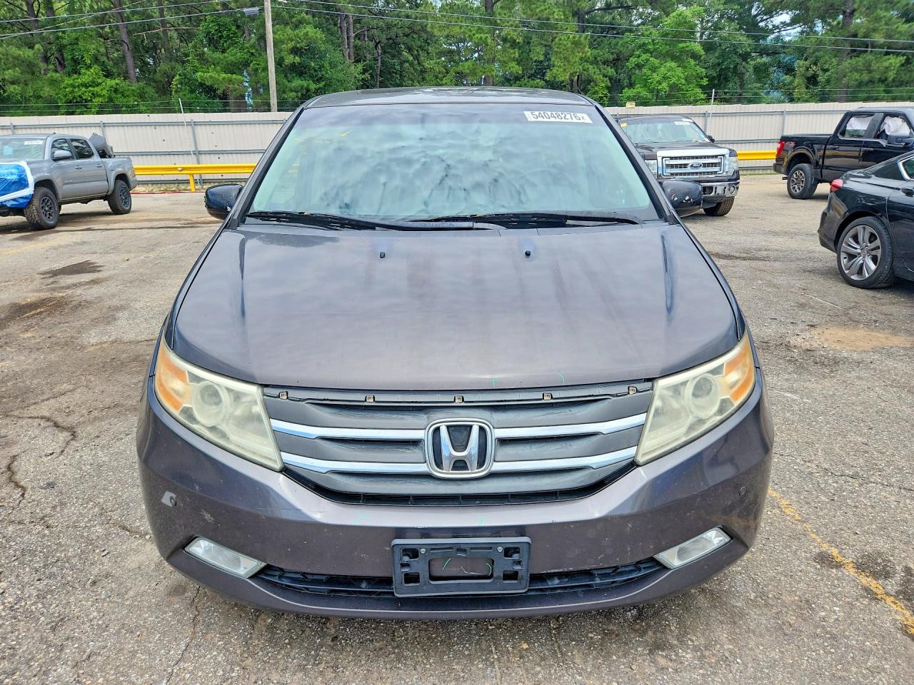 2012 Honda Odyssey Touring Gray vin: 5FNRL5H90CB134835