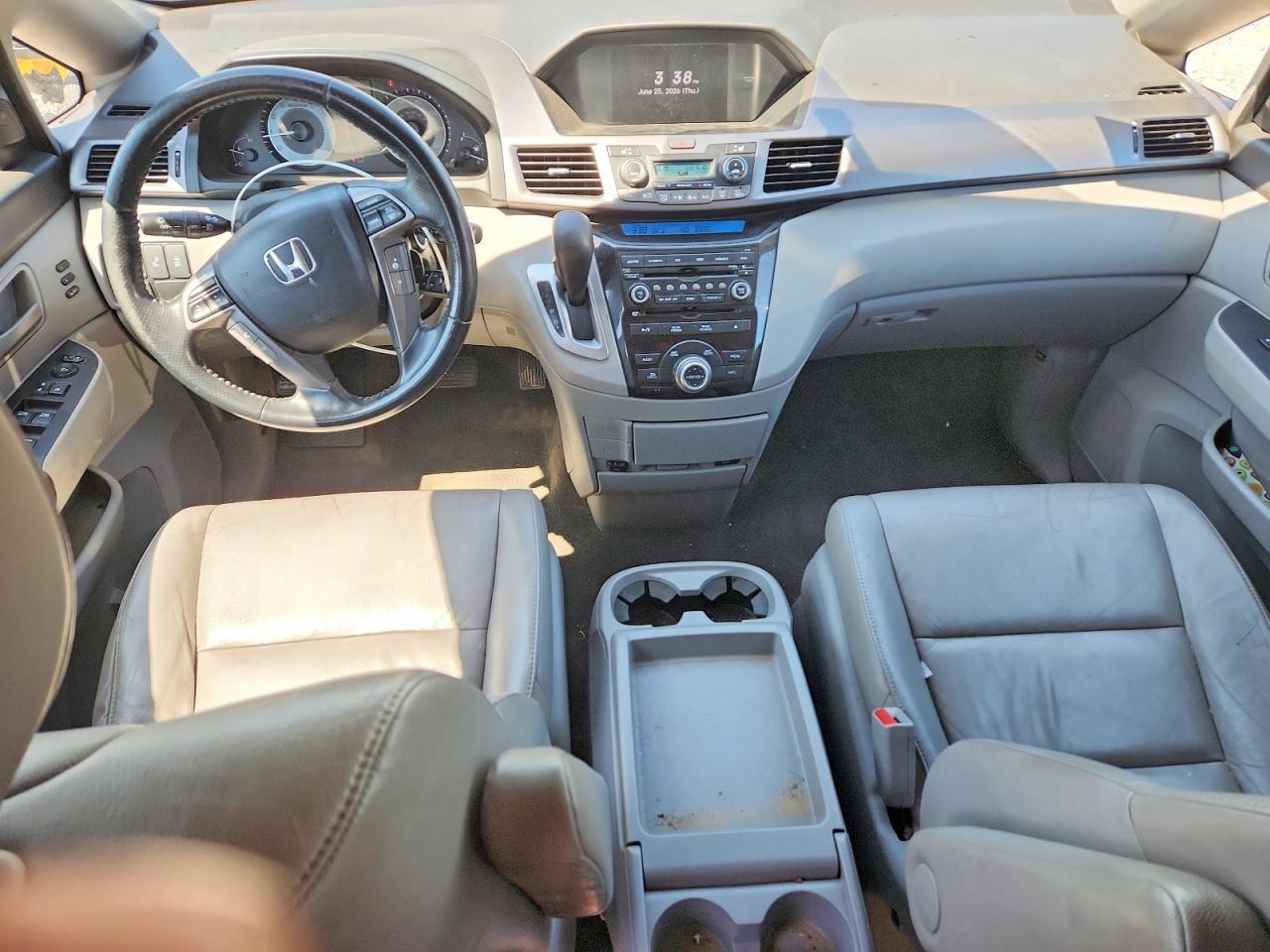 2013 Honda Odyssey Touring Gray vin: 5FNRL5H90DB056073