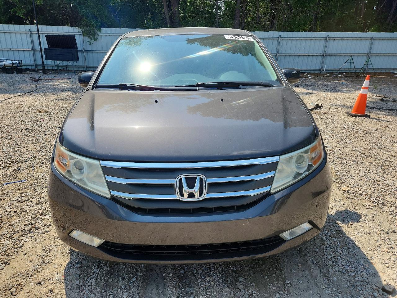 2013 Honda Odyssey Touring Белый vin: 5FNRL5H90DB083709