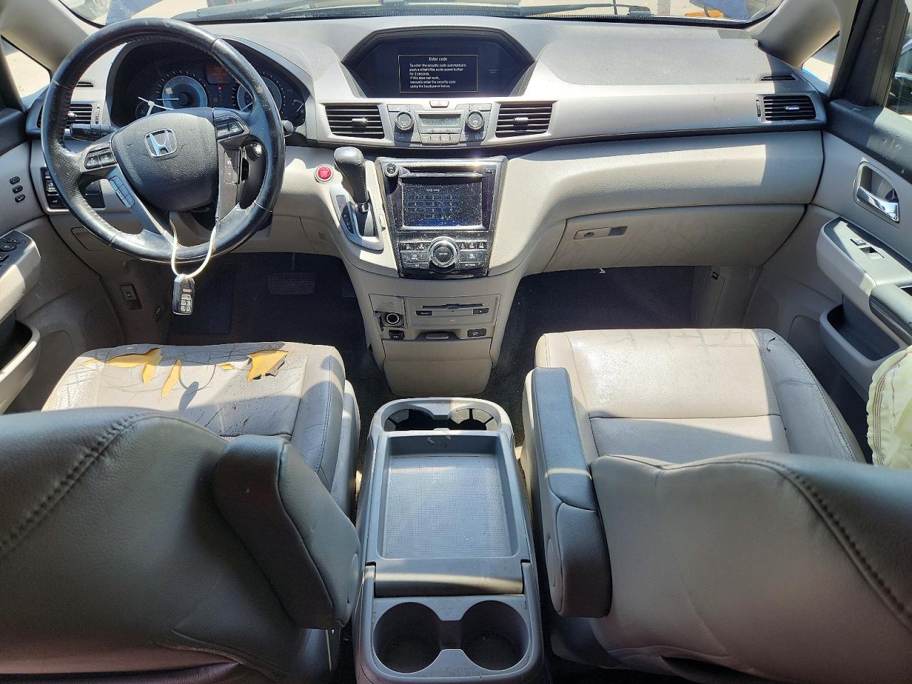 2014 Honda Odyssey Touring Blue vin: 5FNRL5H90EB006260