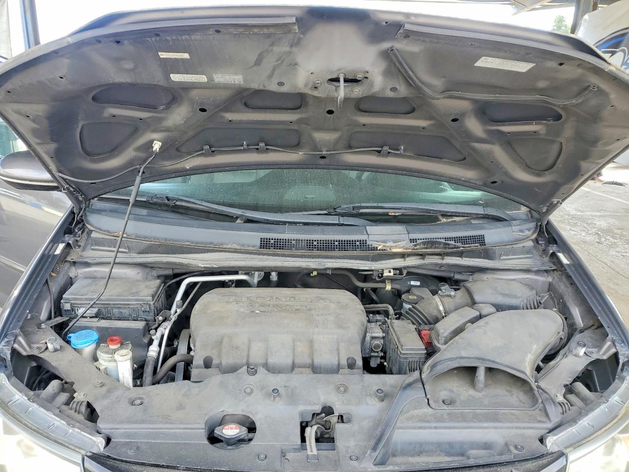 2014 Honda Odyssey Touring Gray vin: 5FNRL5H90EB010888