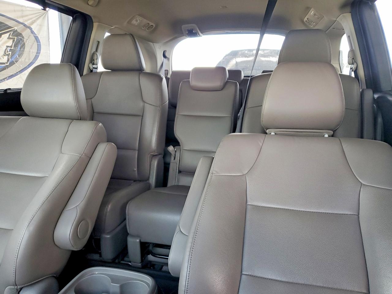 2014 Honda Odyssey Touring Gray vin: 5FNRL5H90EB010888