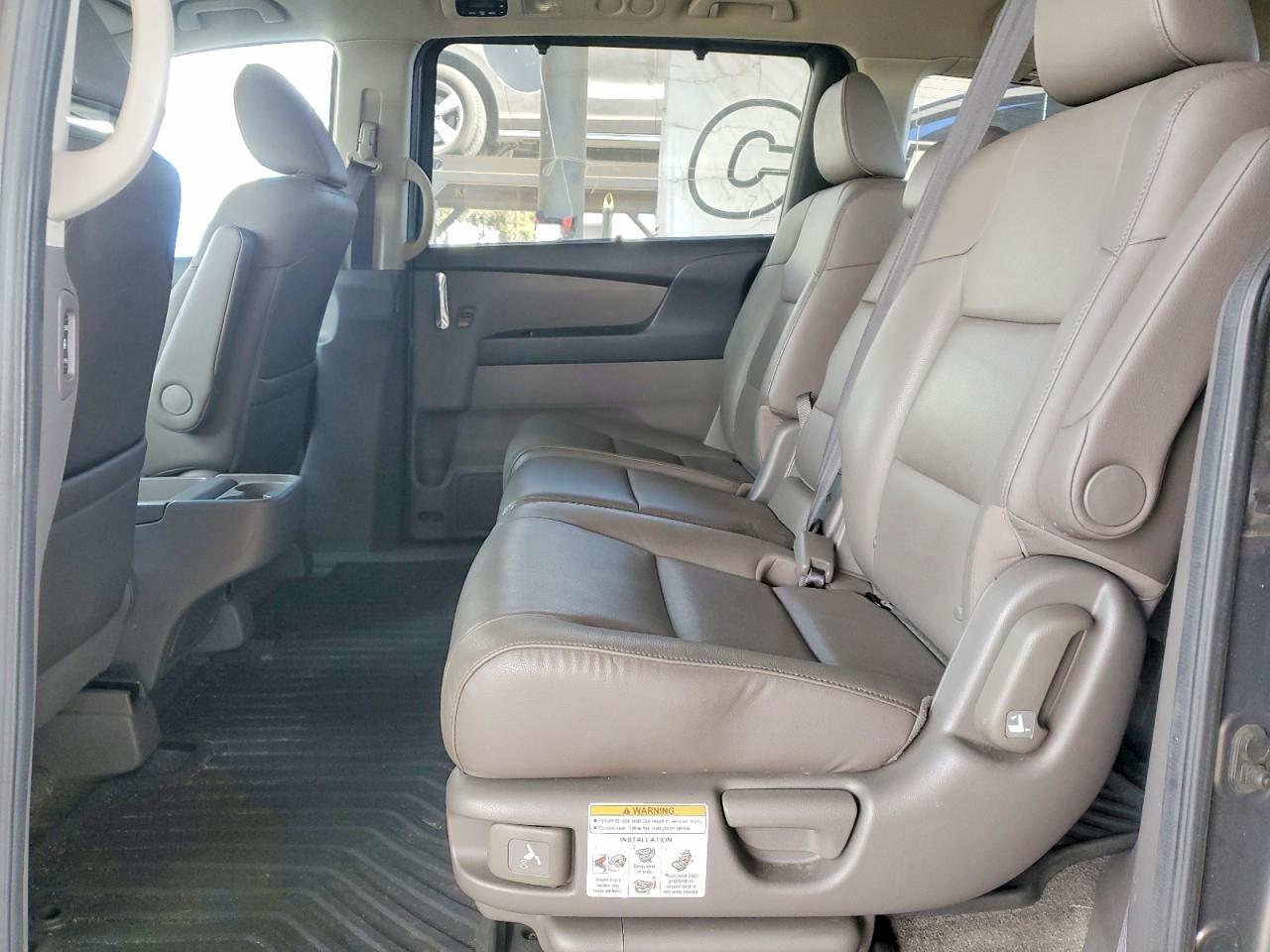 2014 Honda Odyssey Touring Gray vin: 5FNRL5H90EB010888