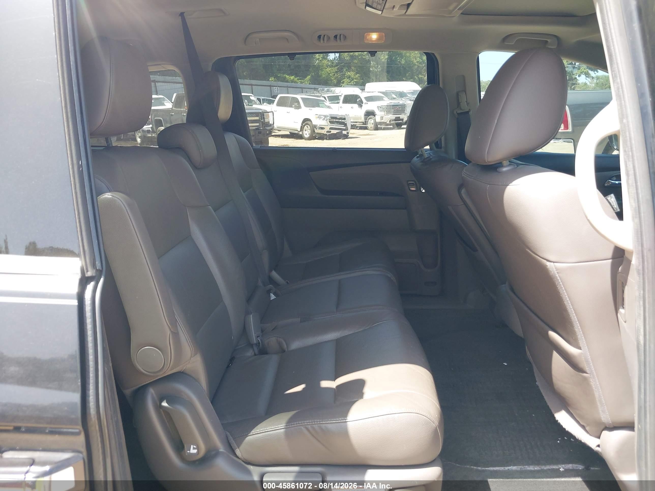 2014 Honda Odyssey Touring/touring Elite Black vin: 5FNRL5H90EB015184