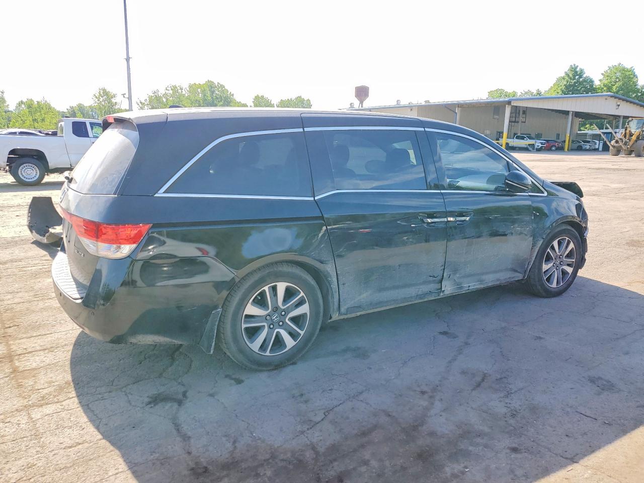 2014 Honda Odyssey Touring Черный vin: 5FNRL5H90EB024645