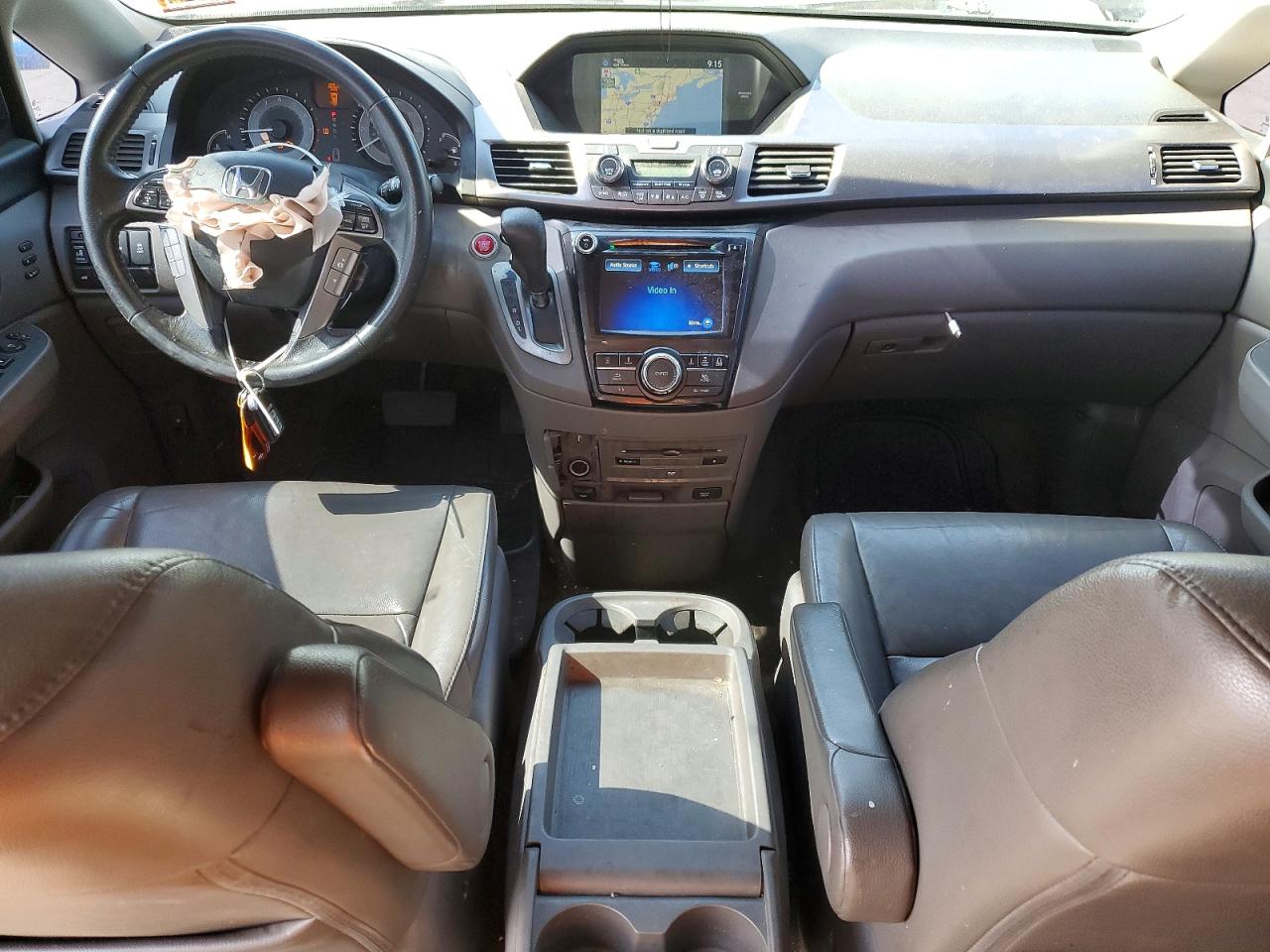 2014 Honda Odyssey Touring Черный vin: 5FNRL5H90EB024645