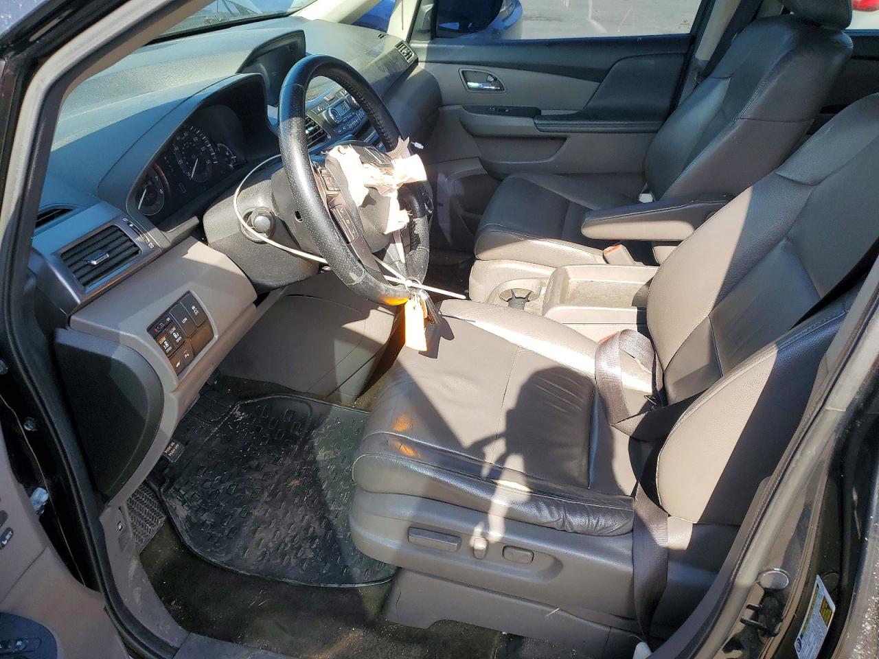 2014 Honda Odyssey Touring Черный vin: 5FNRL5H90EB024645
