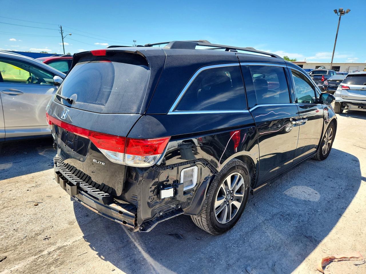 2014 Honda Odyssey Black vin: 5FNRL5H90EB081847