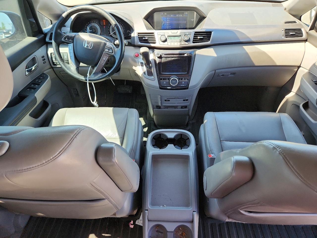 2014 Honda Odyssey Black vin: 5FNRL5H90EB081847