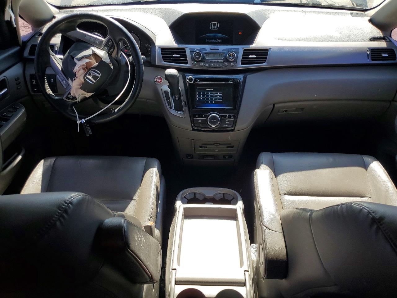 2015 Honda Odyssey Touring Gray vin: 5FNRL5H90FB023822