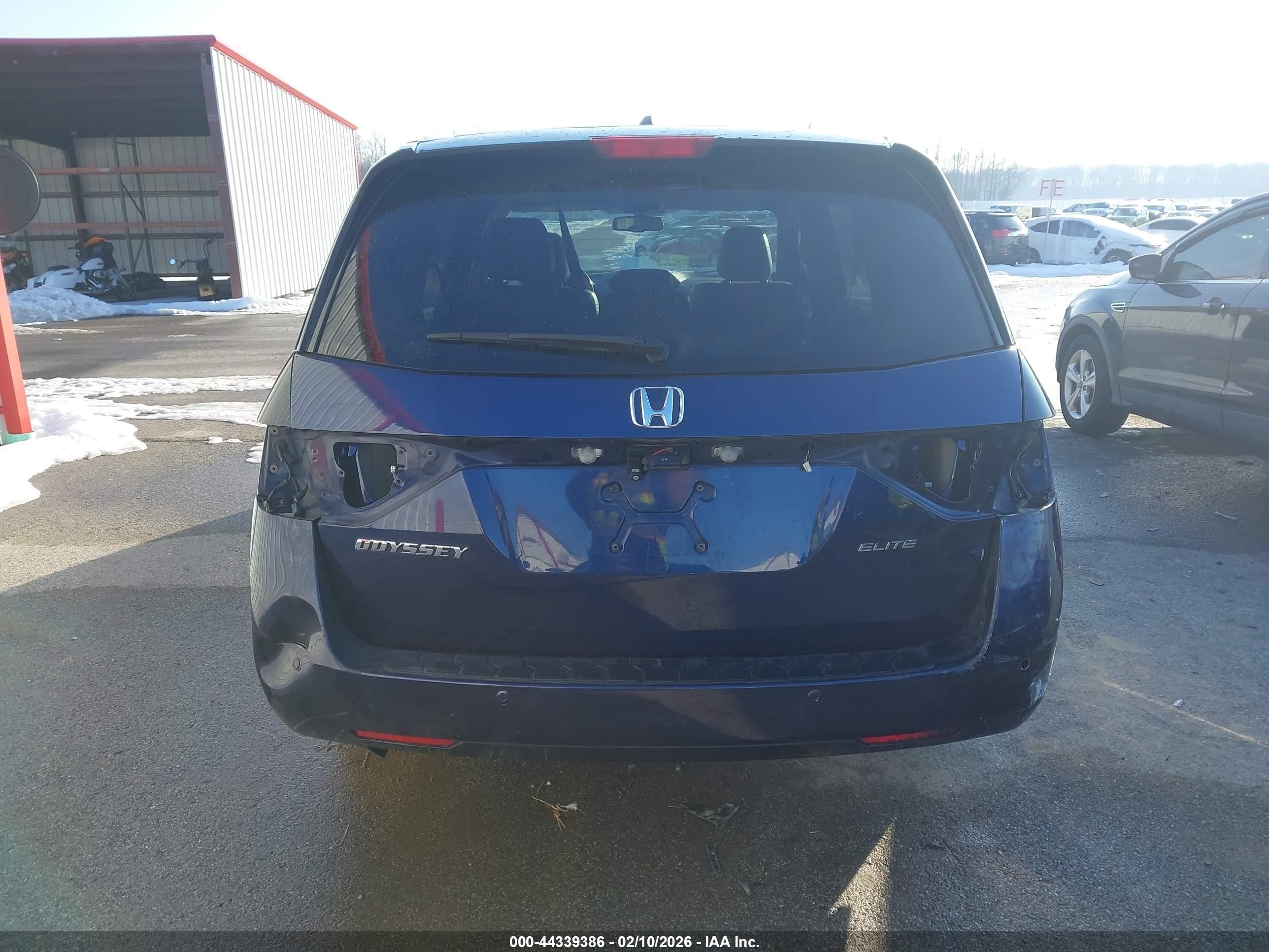 2015 Honda Odyssey Touring/touring Elite Blue vin: 5FNRL5H90FB048445