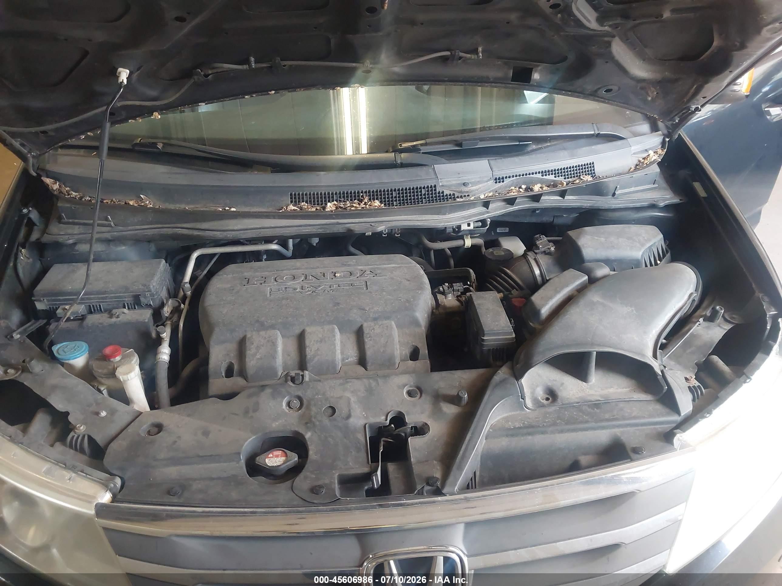 2012 Honda Odyssey Touring/touring Elite Blue vin: 5FNRL5H91CB065444