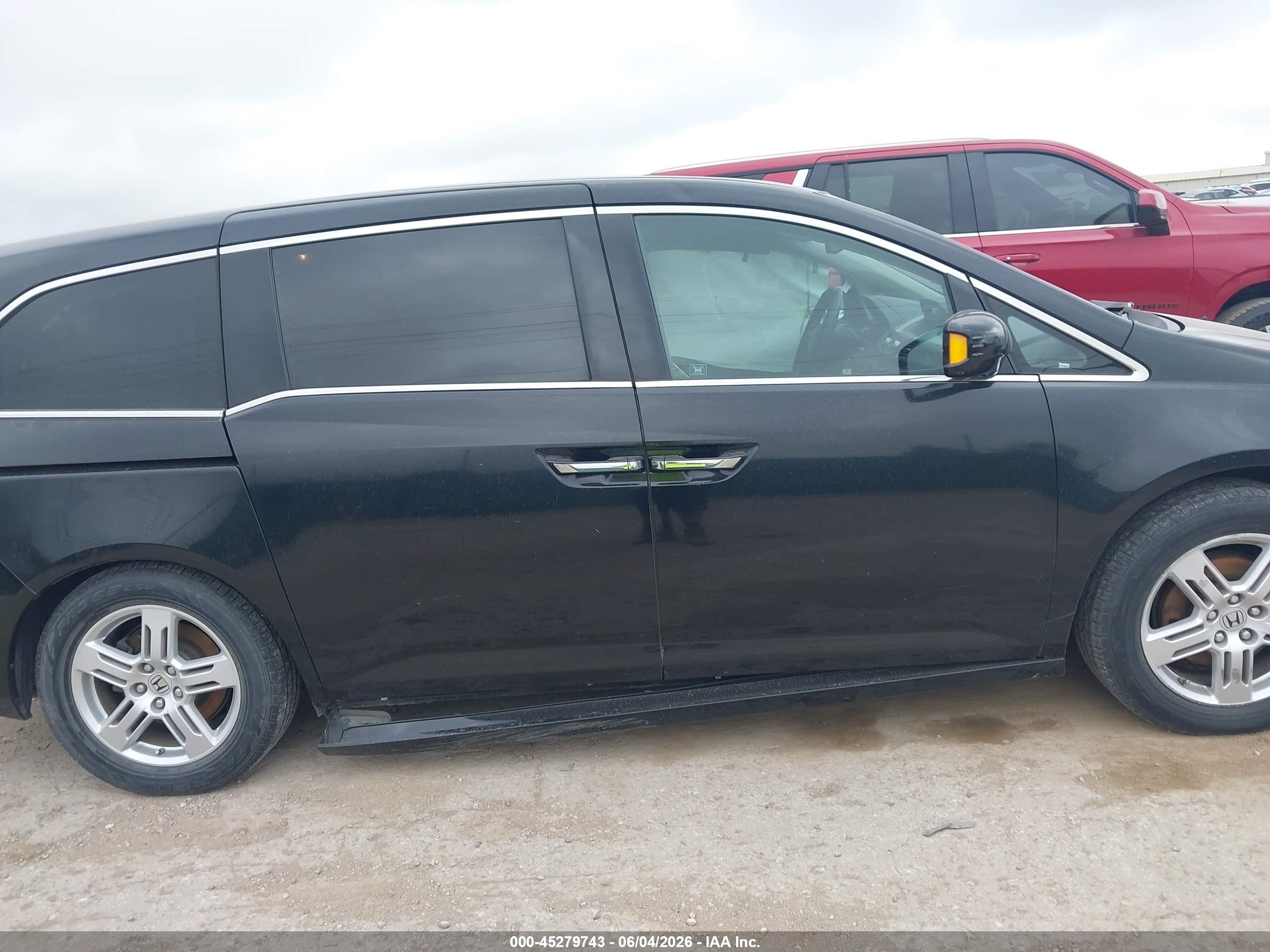 2012 Honda Odyssey Touring/touring Elite Черный vin: 5FNRL5H91CB127280