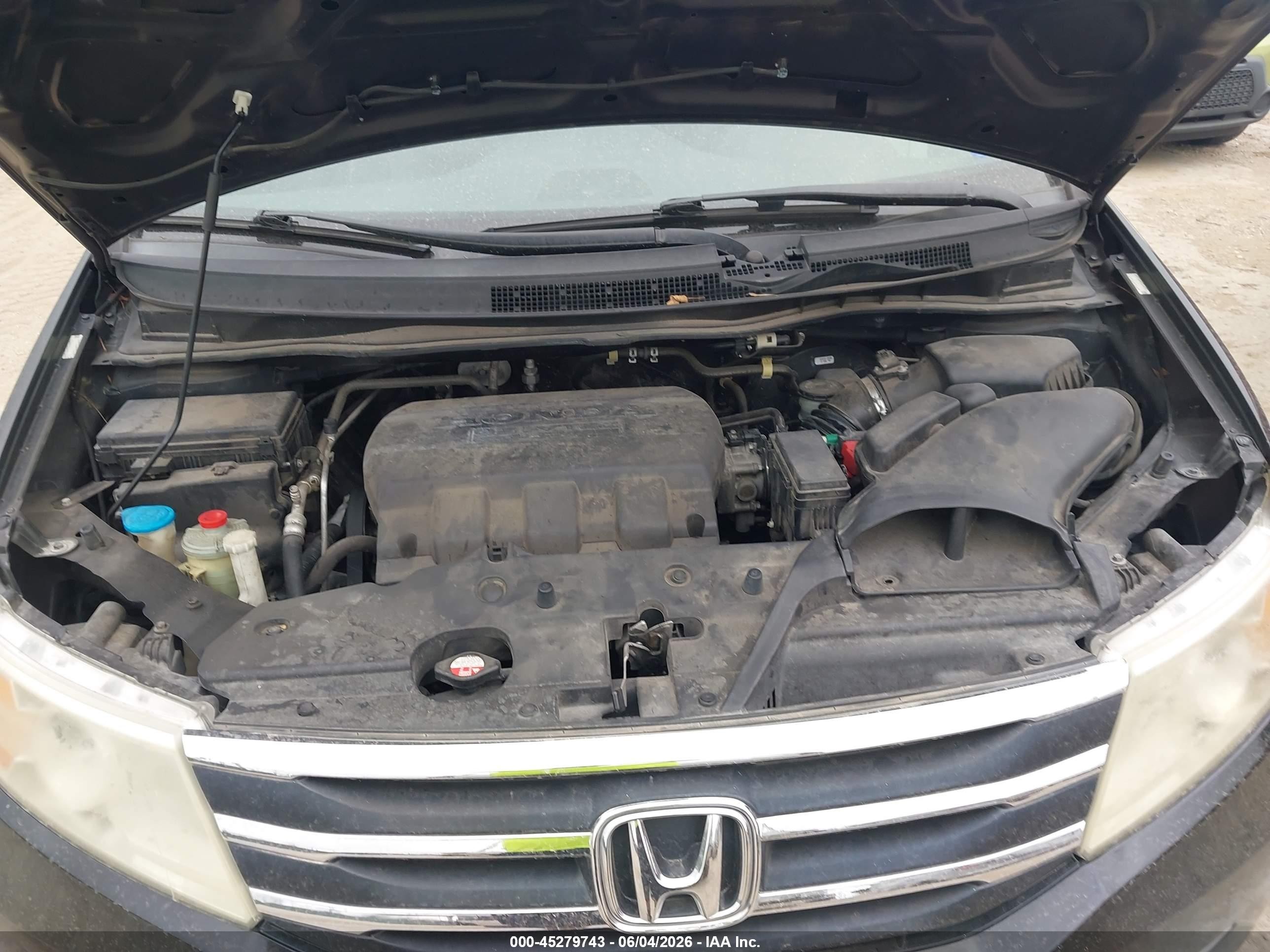 2012 Honda Odyssey Touring/touring Elite Черный vin: 5FNRL5H91CB127280
