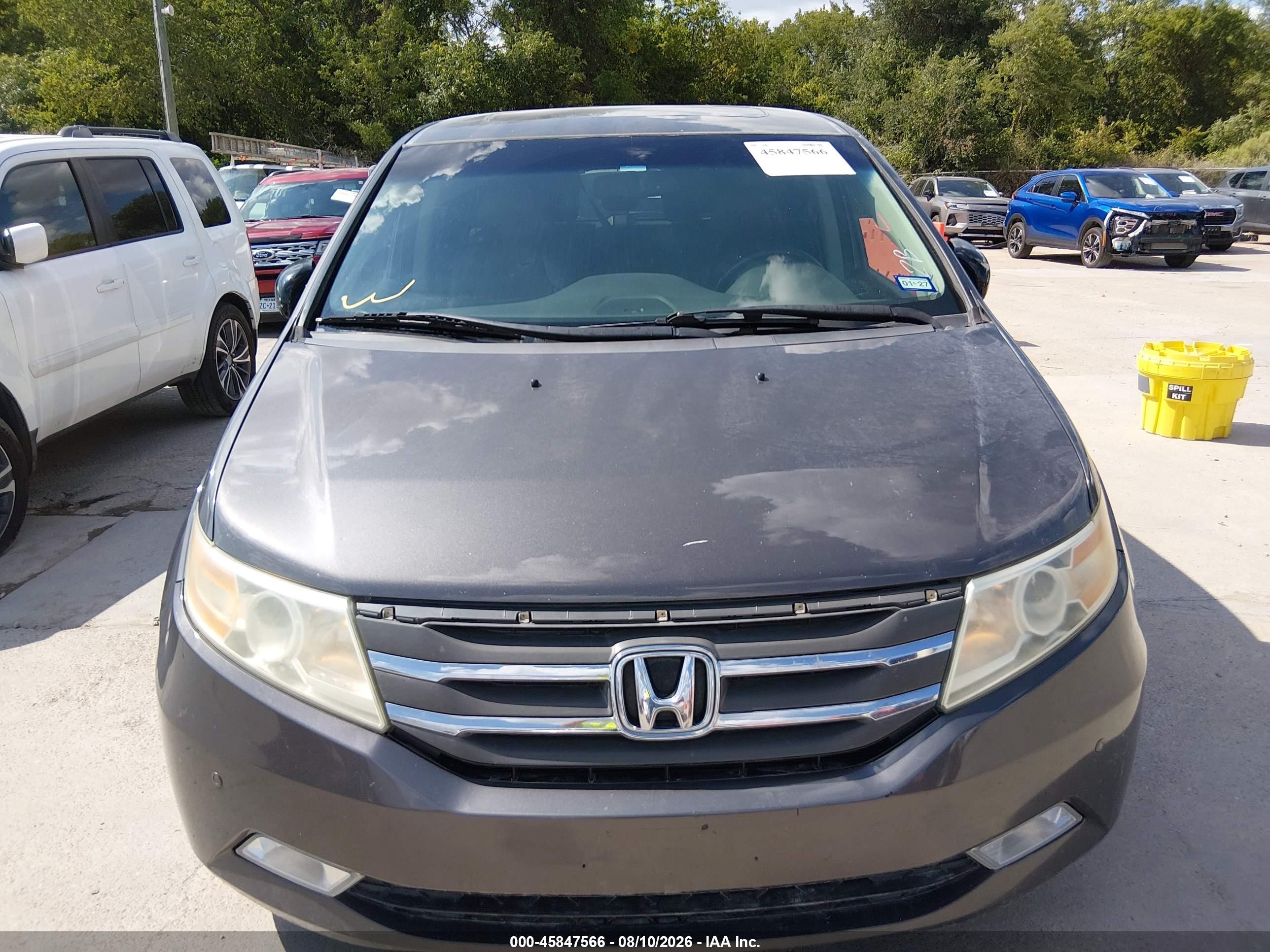 2013 Honda Odyssey Touring/touring Elite Brown vin: 5FNRL5H91DB003544
