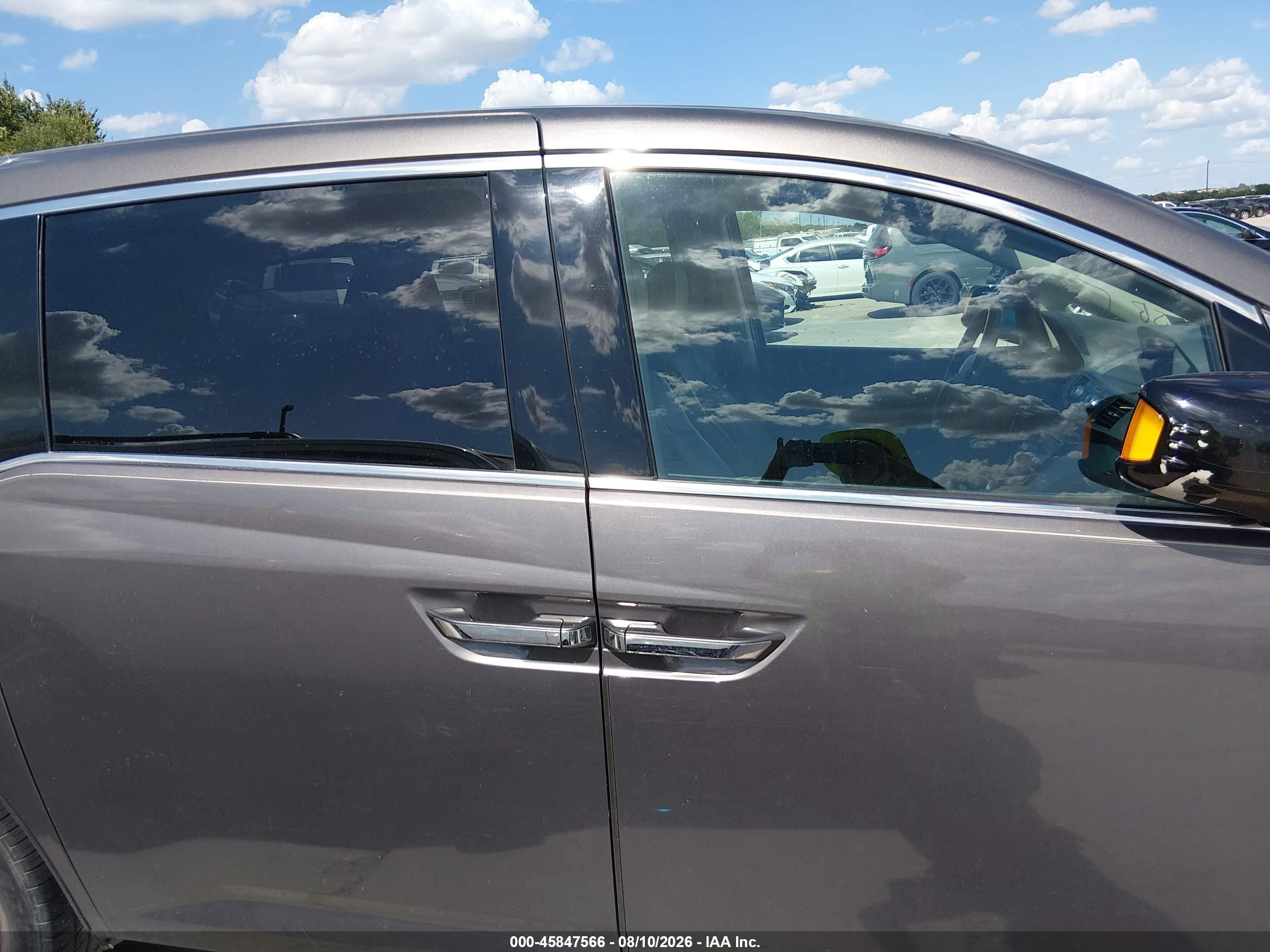 2013 Honda Odyssey Touring/touring Elite Brown vin: 5FNRL5H91DB003544