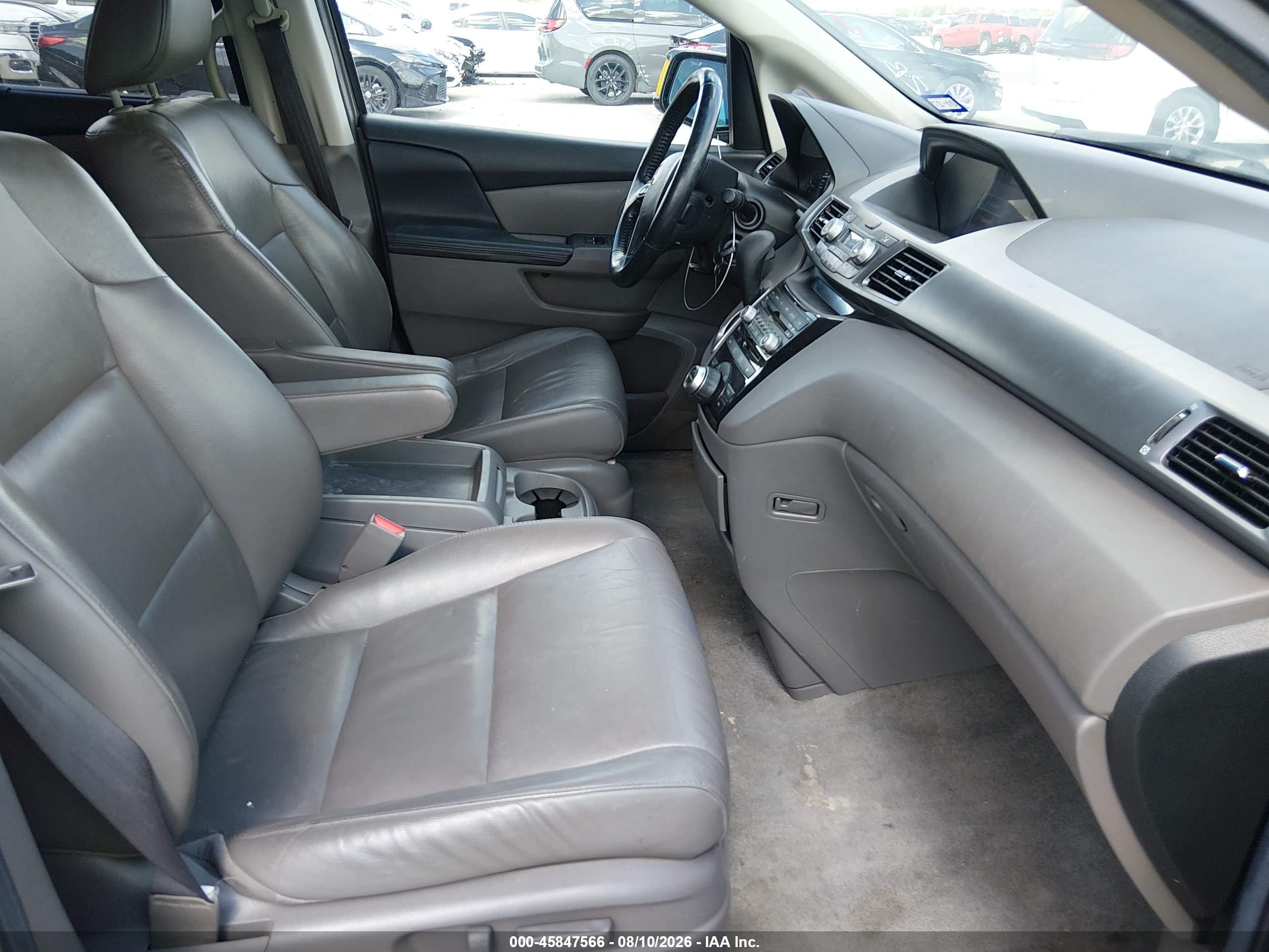 2013 Honda Odyssey Touring/touring Elite Brown vin: 5FNRL5H91DB003544