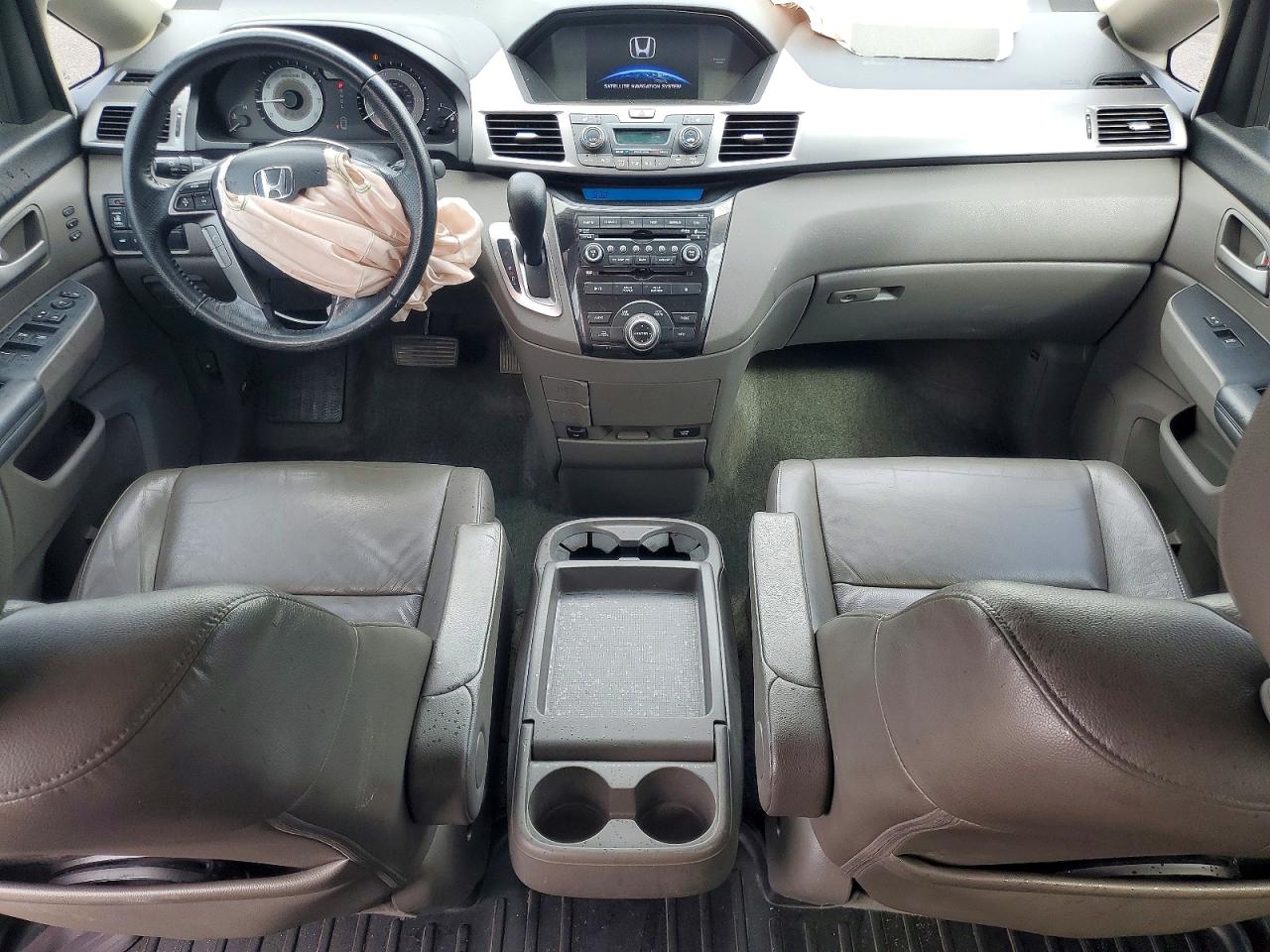 2013 Honda Odyssey Touring Gray vin: 5FNRL5H91DB011546