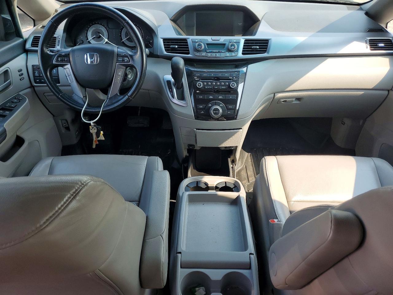 2013 Honda Odyssey Touring Blue vin: 5FNRL5H91DB057622
