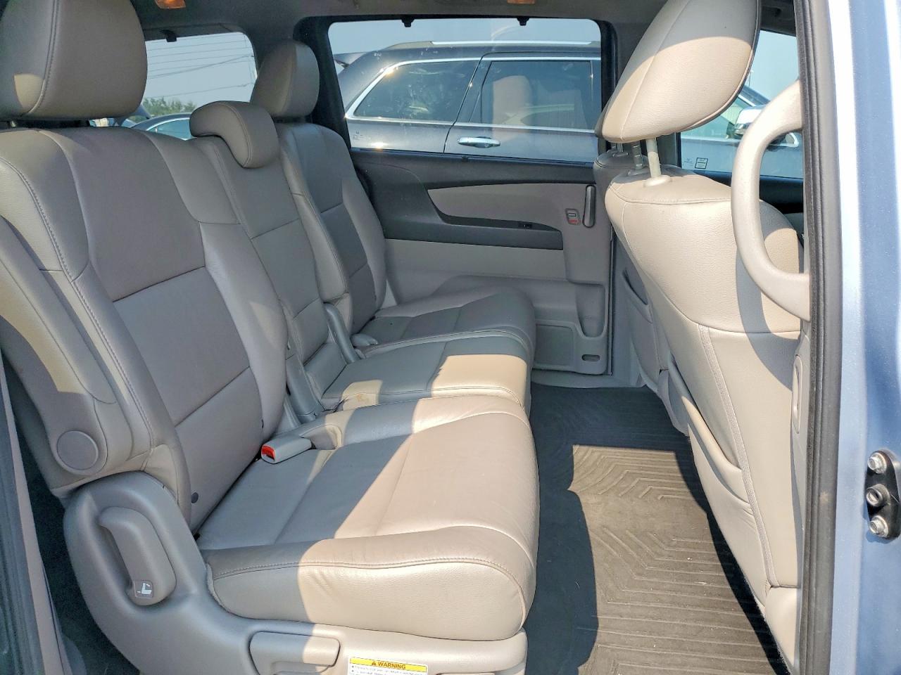 2013 Honda Odyssey Touring Blue vin: 5FNRL5H91DB057622