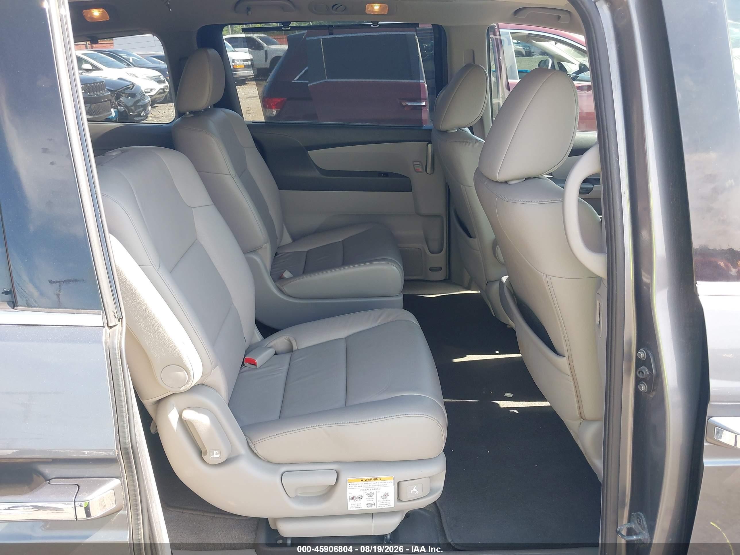2013 Honda Odyssey Touring/touring Elite Серый vin: 5FNRL5H91DB069480