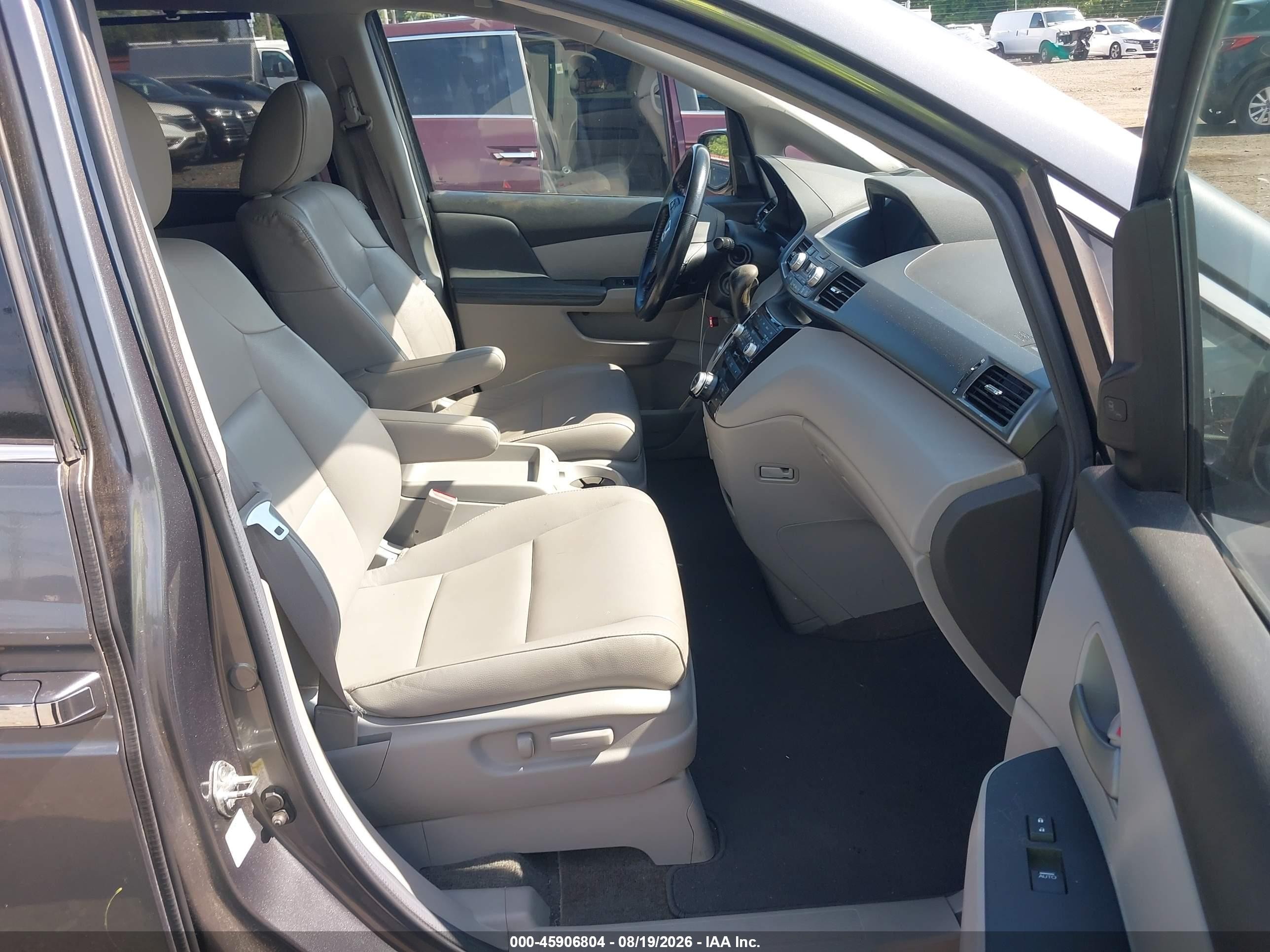 2013 Honda Odyssey Touring/touring Elite Серый vin: 5FNRL5H91DB069480