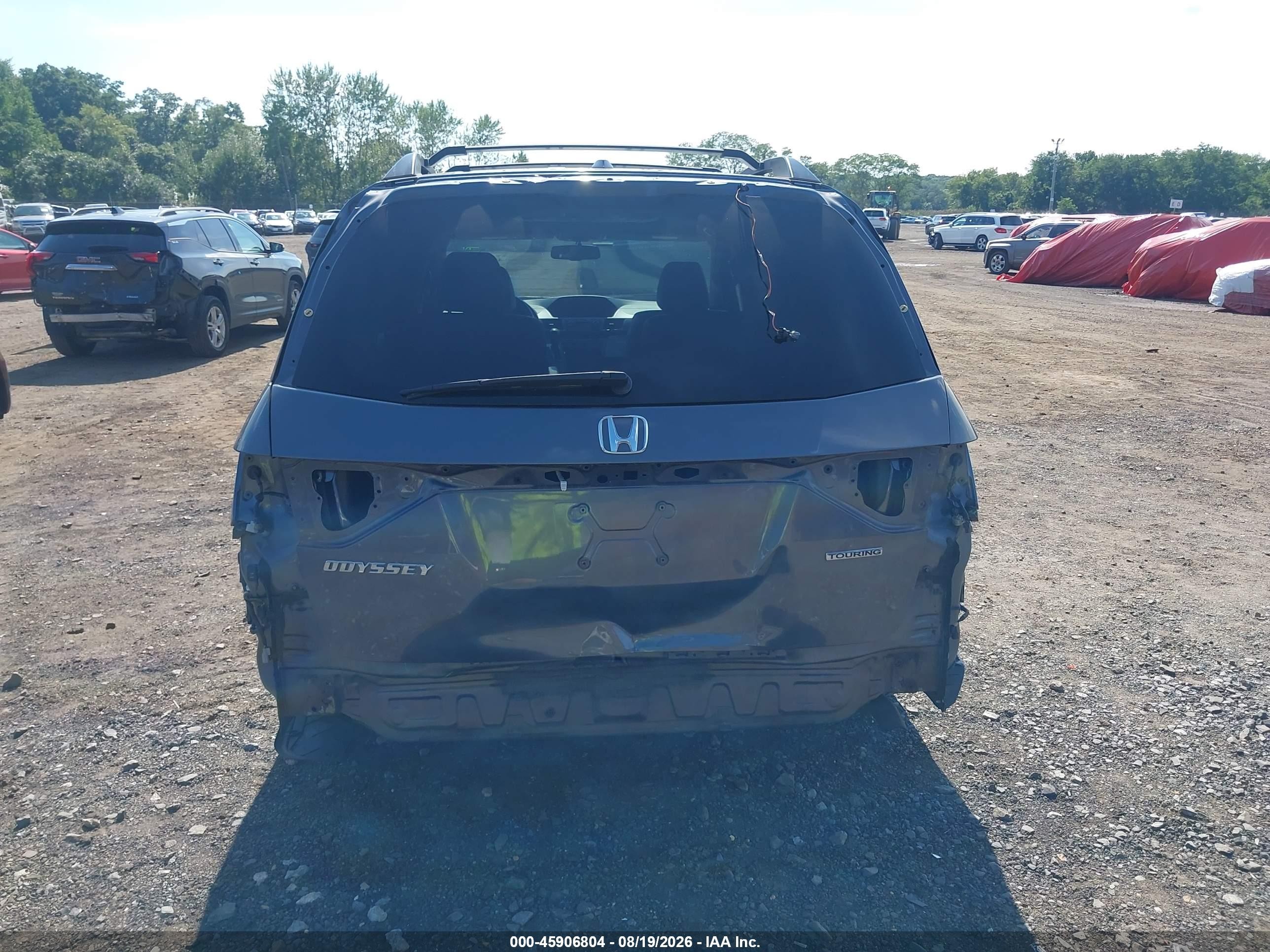 2013 Honda Odyssey Touring/touring Elite Серый vin: 5FNRL5H91DB069480