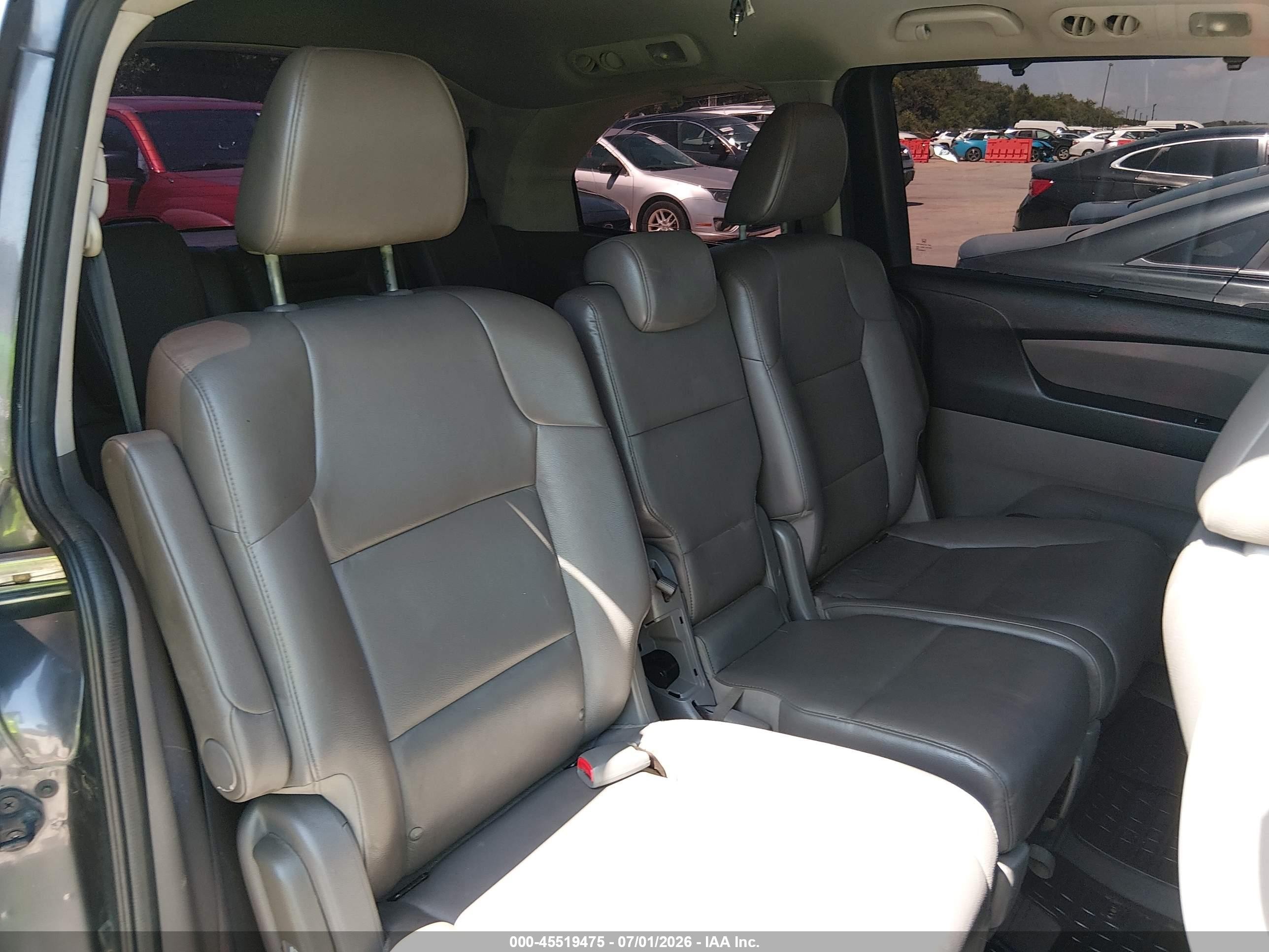 2014 Honda Odyssey Touring/touring Elite Brown vin: 5FNRL5H91EB052499