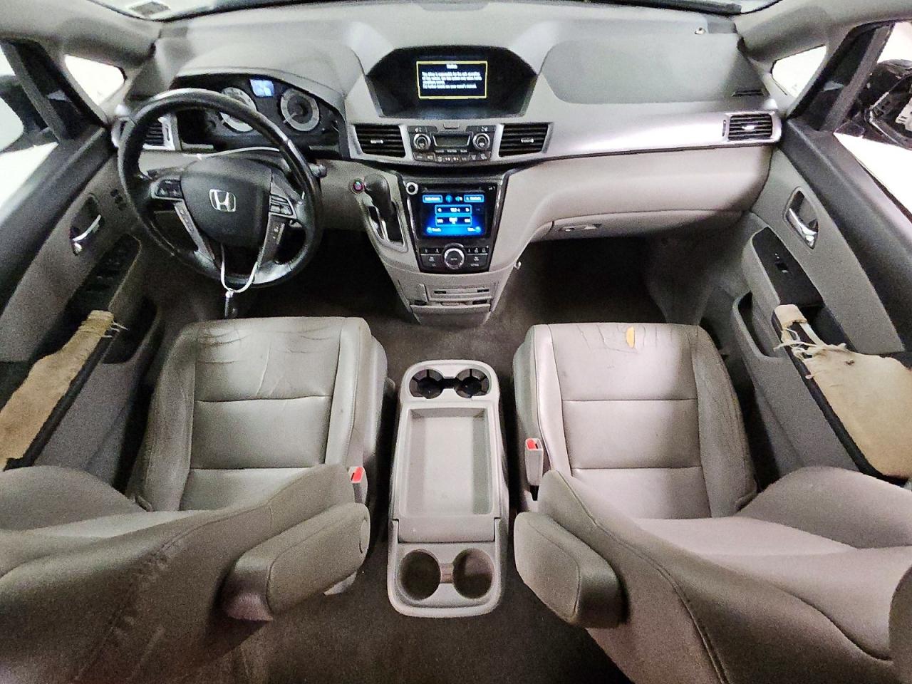 2014 Honda Odyssey Touring Gray vin: 5FNRL5H91EB094879