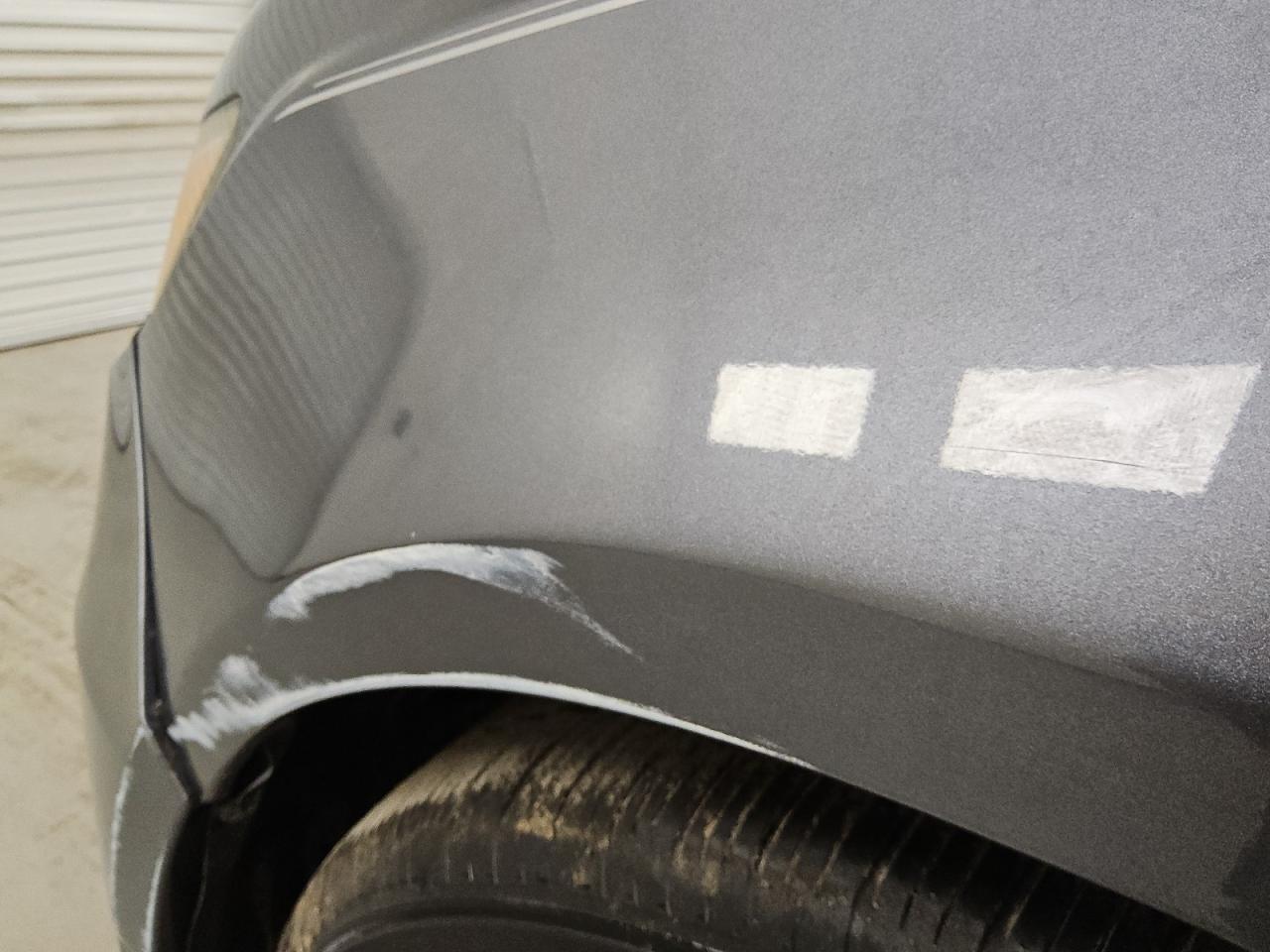 2014 Honda Odyssey Touring Gray vin: 5FNRL5H91EB094879 Damage: Left Front Fender, Multiple Scratches Heavy, 5
