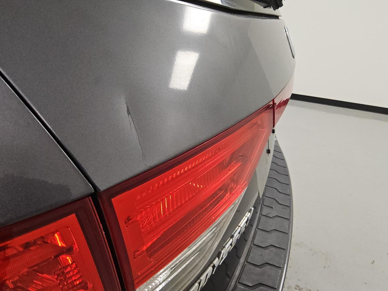 2014 Honda Odyssey Touring Gray vin: 5FNRL5H91EB094879 Damage: Lift Gate, Dent(S) W/ Paint Dmg, 7 To 8 Inches