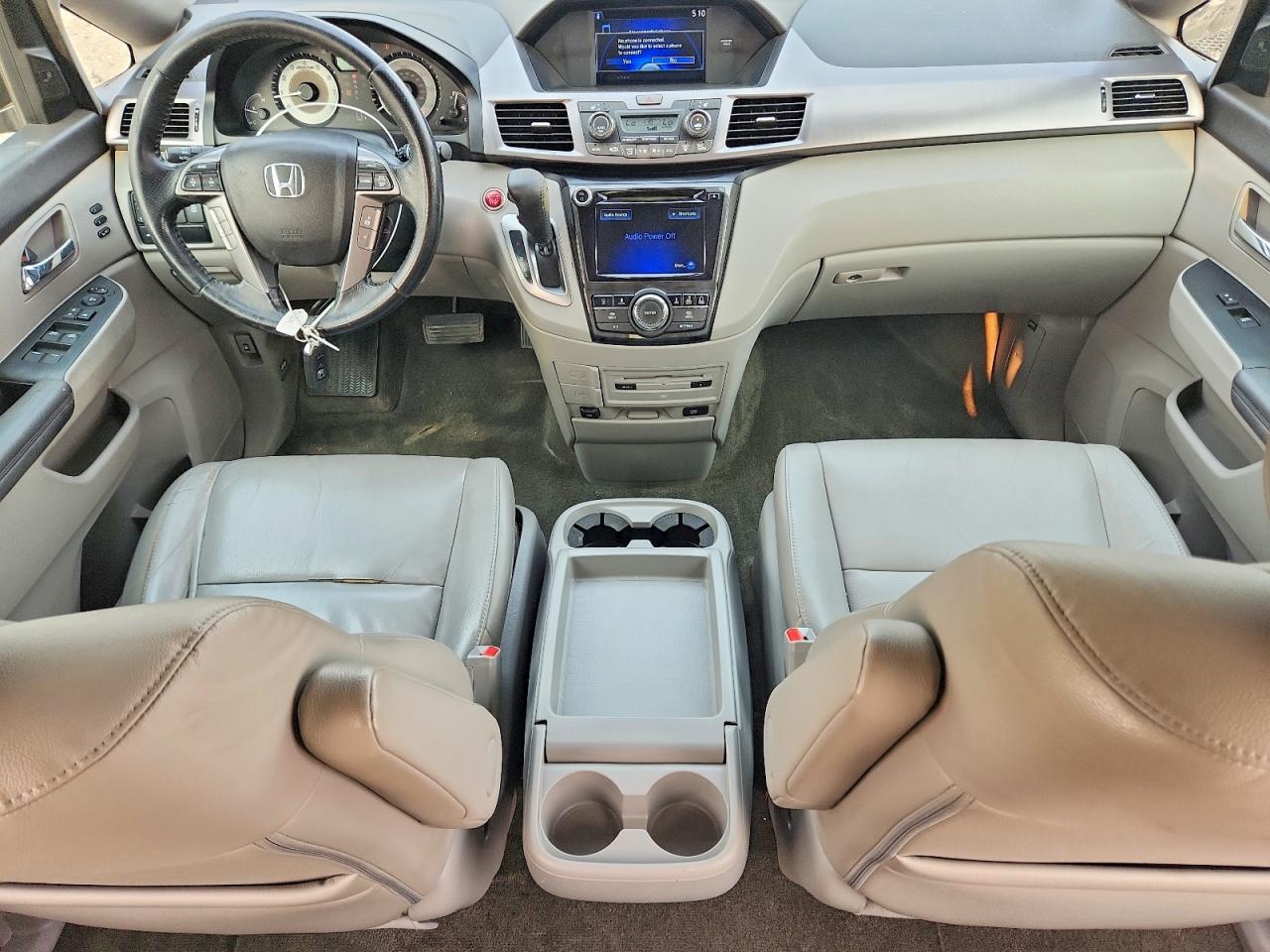 2014 Honda Odyssey Touring Blue vin: 5FNRL5H91EB139299