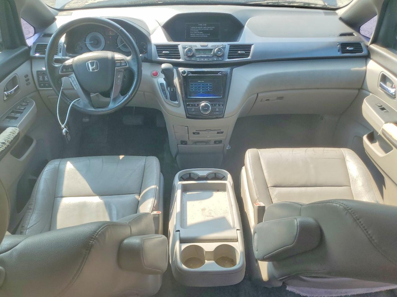 2015 Honda Odyssey Touring Gray vin: 5FNRL5H91FB039687