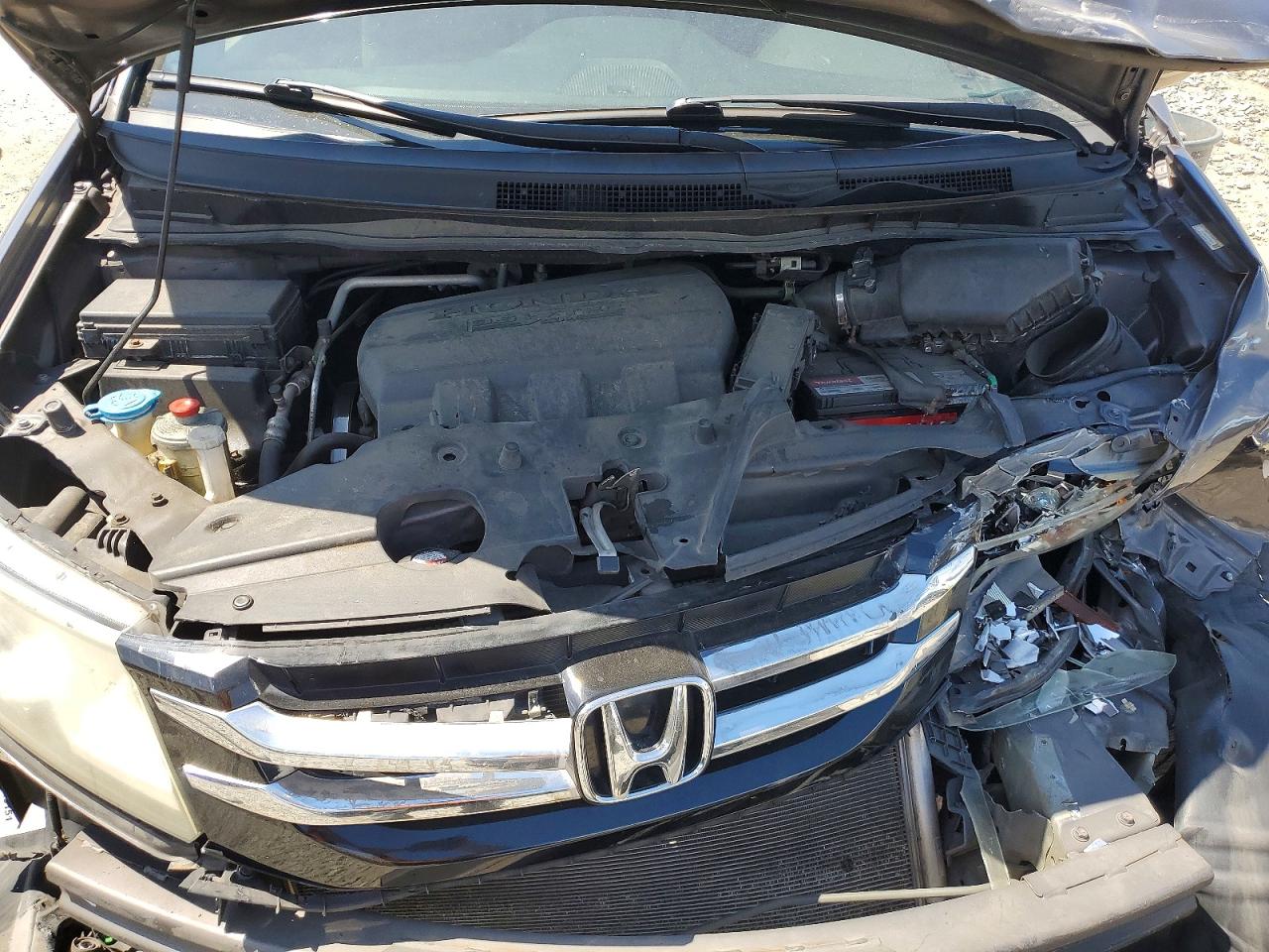 2015 Honda Odyssey Touring Gray vin: 5FNRL5H91FB062497