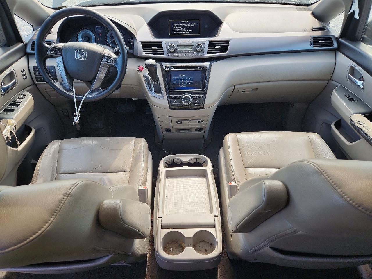 2015 Honda Odyssey Touring Black vin: 5FNRL5H91FB072852