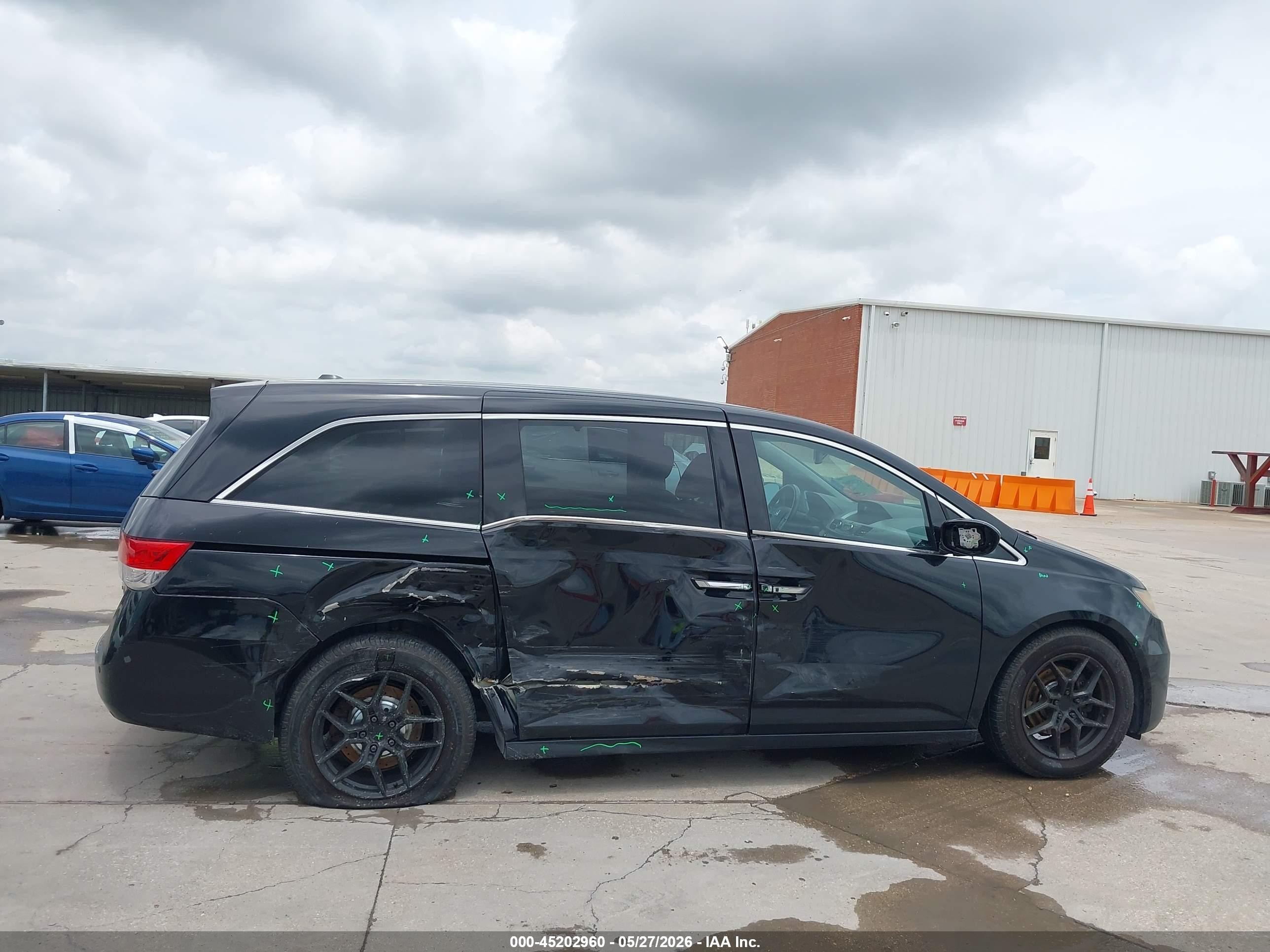 2016 Honda Odyssey Touring/touring Elite Black vin: 5FNRL5H91GB003662