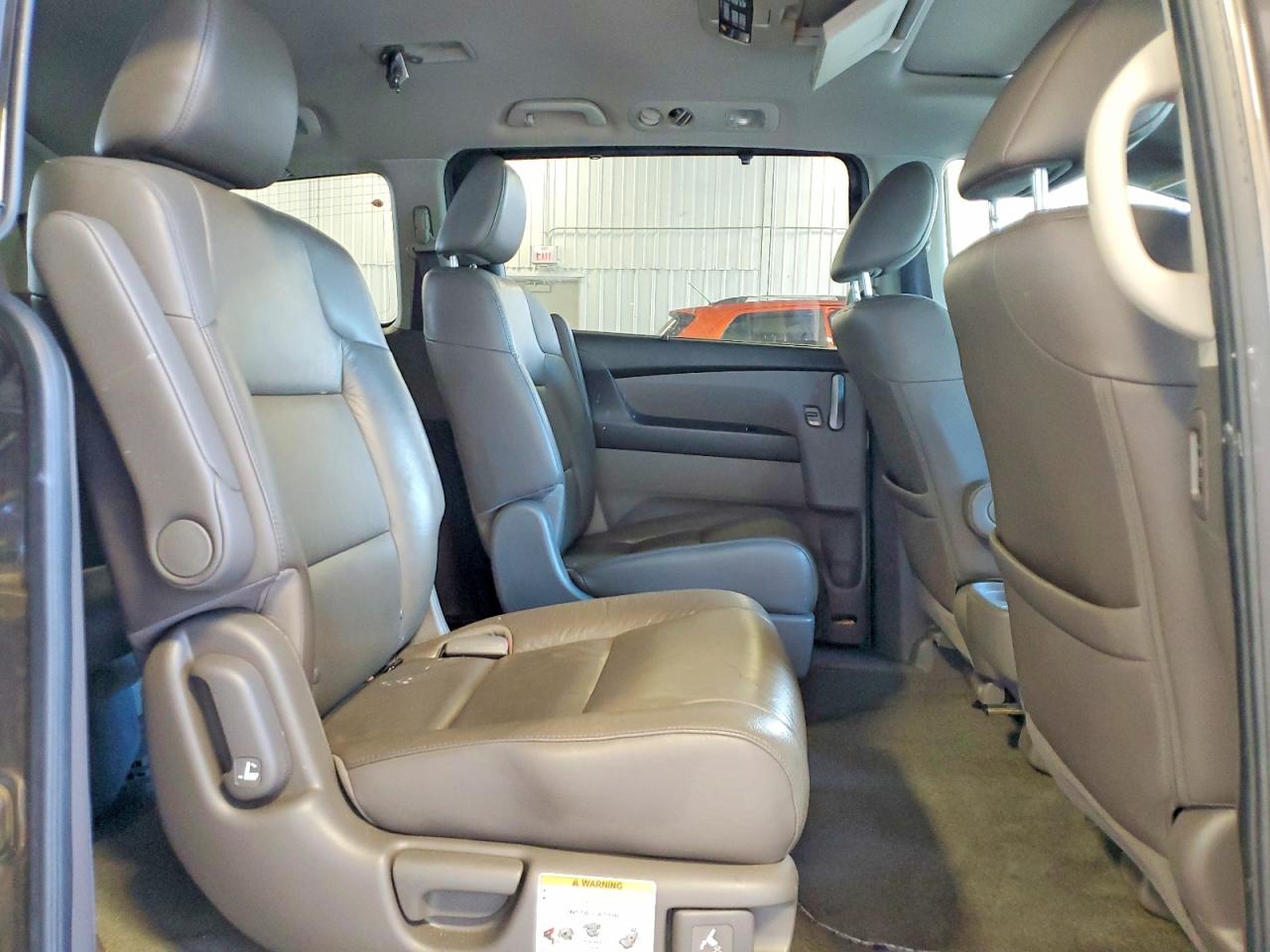 2011 Honda Odyssey Touring Угольный vin: 5FNRL5H92BB092117
